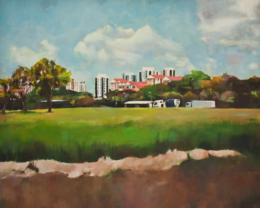 Title: Bukit Batok West Ave 8 | Acrylic on Canvas | 76 cm X 60 cm