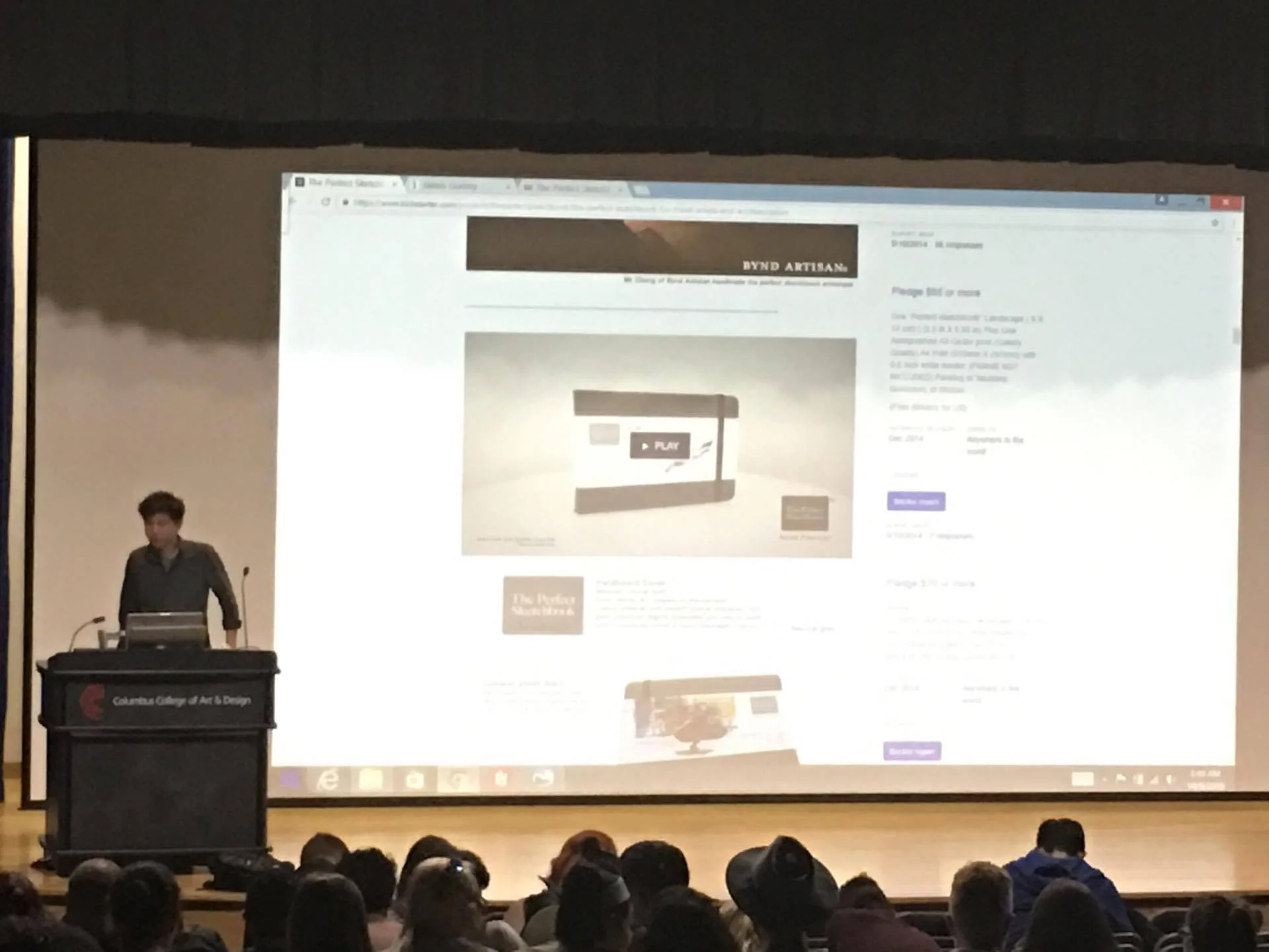 Speaking at CCAD 
