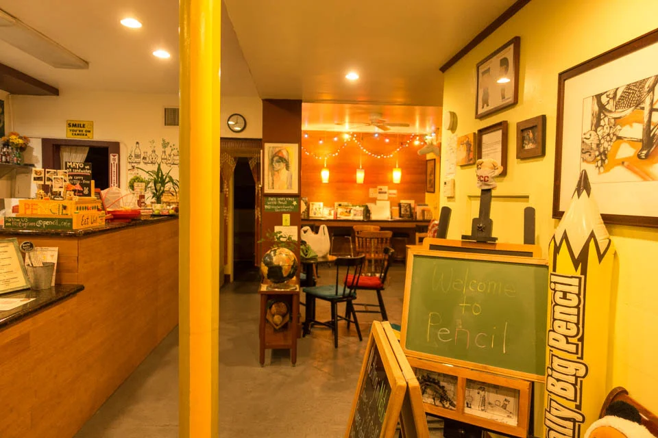Pencil Cafe is my Favorite Cafe. 