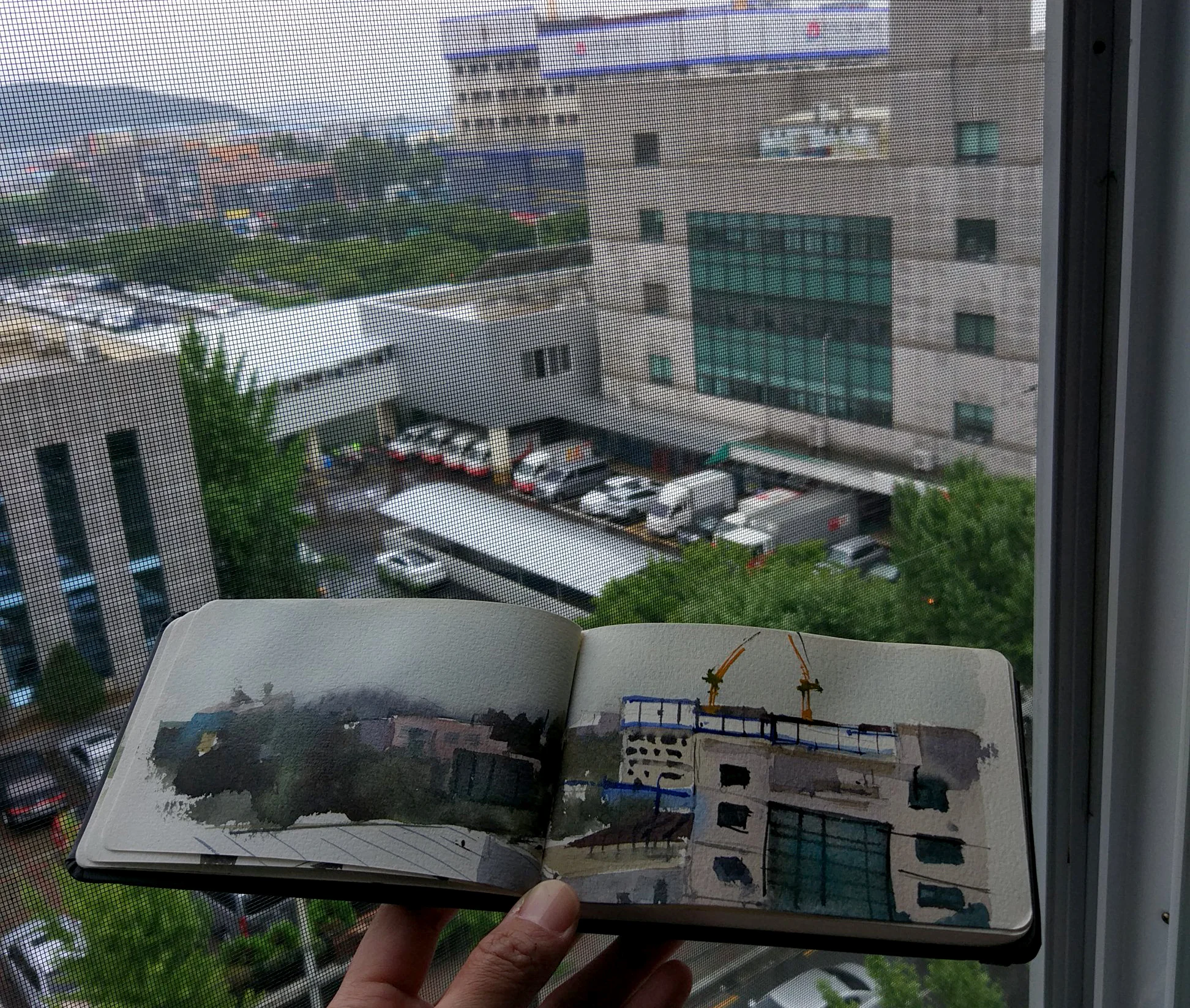 Checked into a hotel in Daegu and got upgraded to a suite. Super good sleep