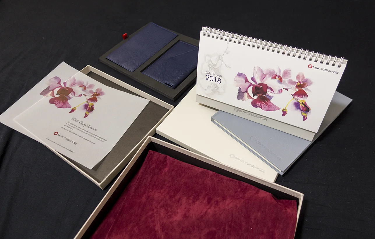 Collaborated with Bynd Artisan and painted a series of Botanical Paintings for the Bank of Singapore