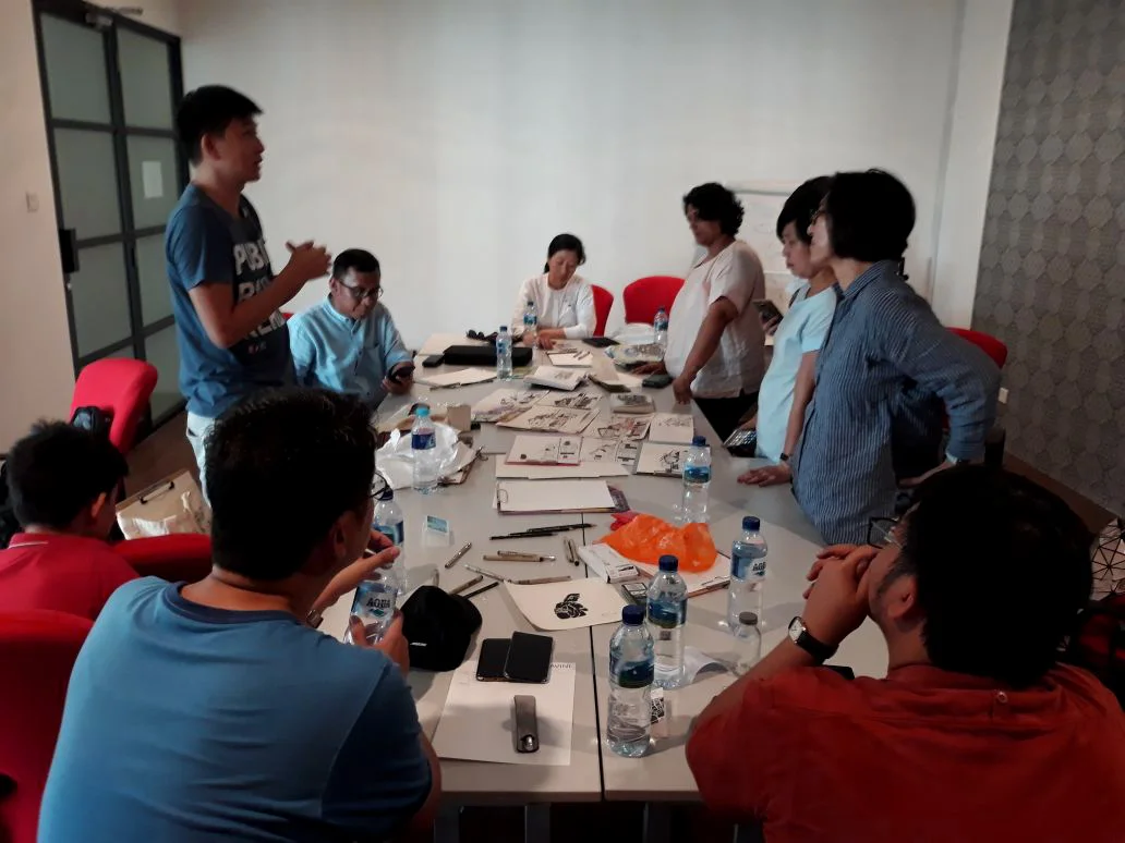 James happened to know the owner of Liberty Hotel and they were so nice and allowed me to use their meeting room to conduct my workshop there. 