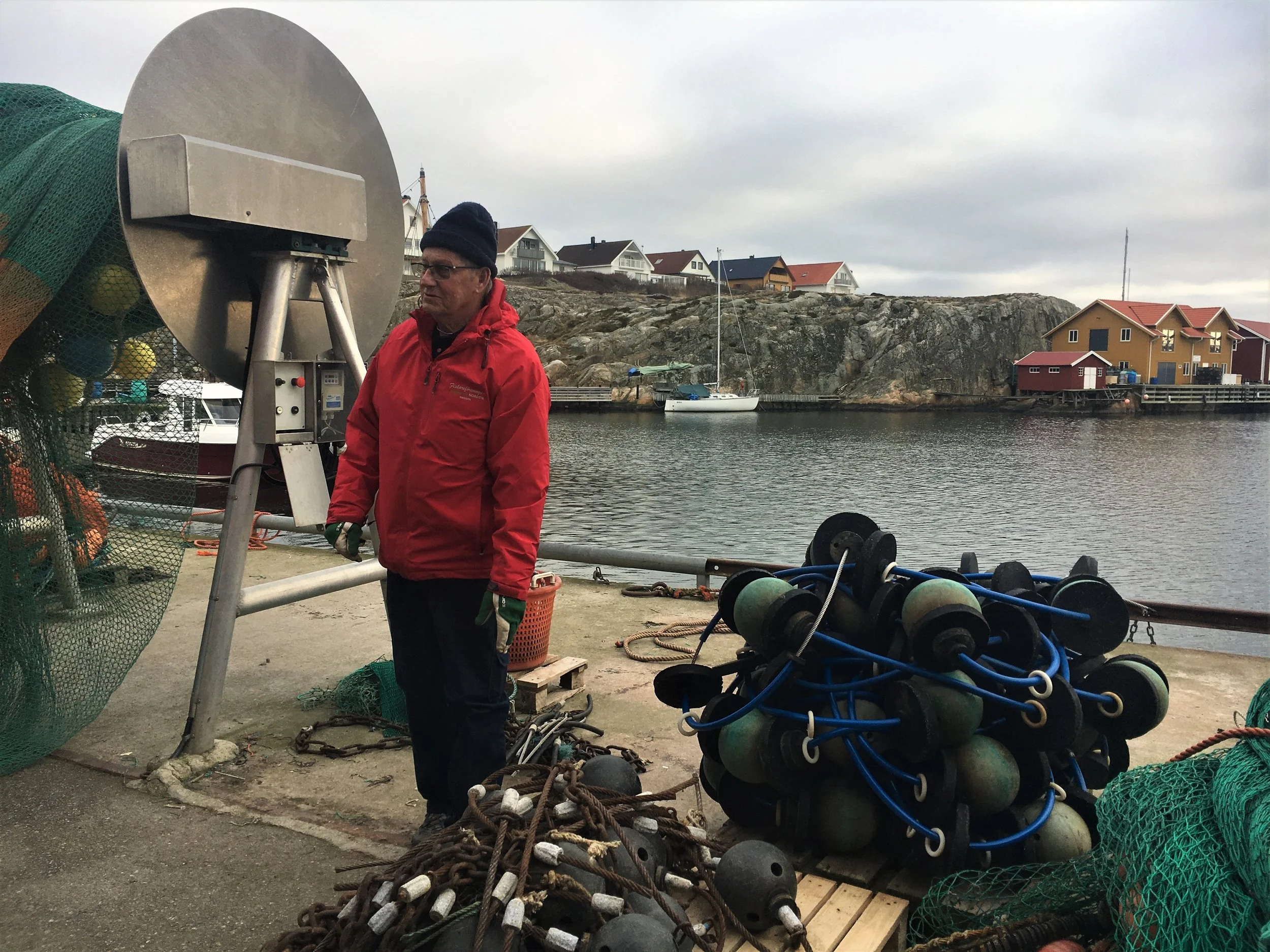 Site-visit in Smögen
