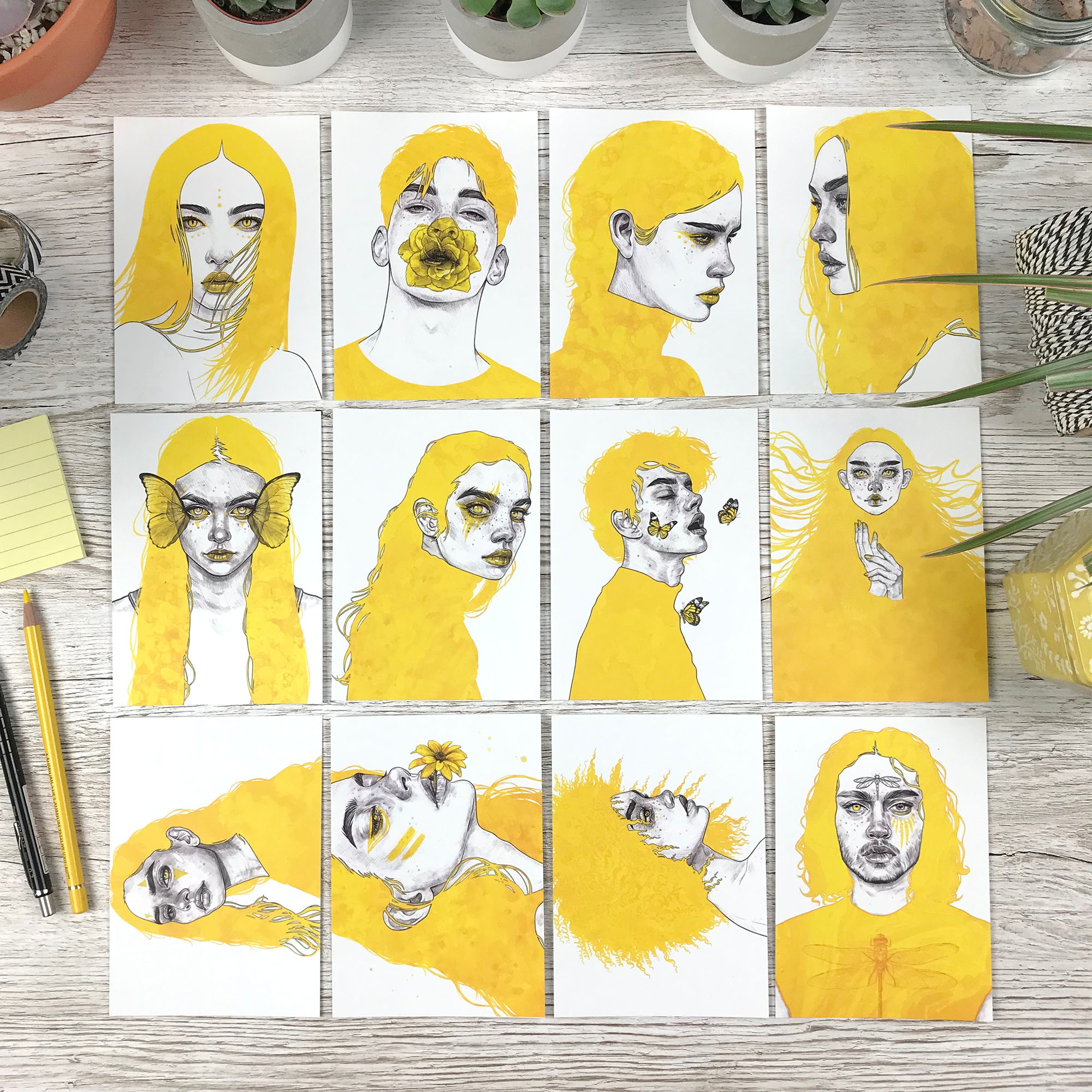 Yellow postcards.jpg