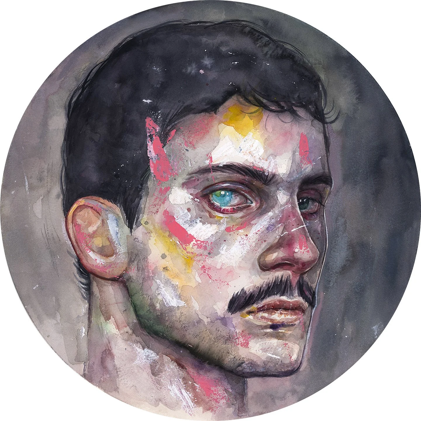 Witness
watercolor and acrylic on paper
32 x 32 cm