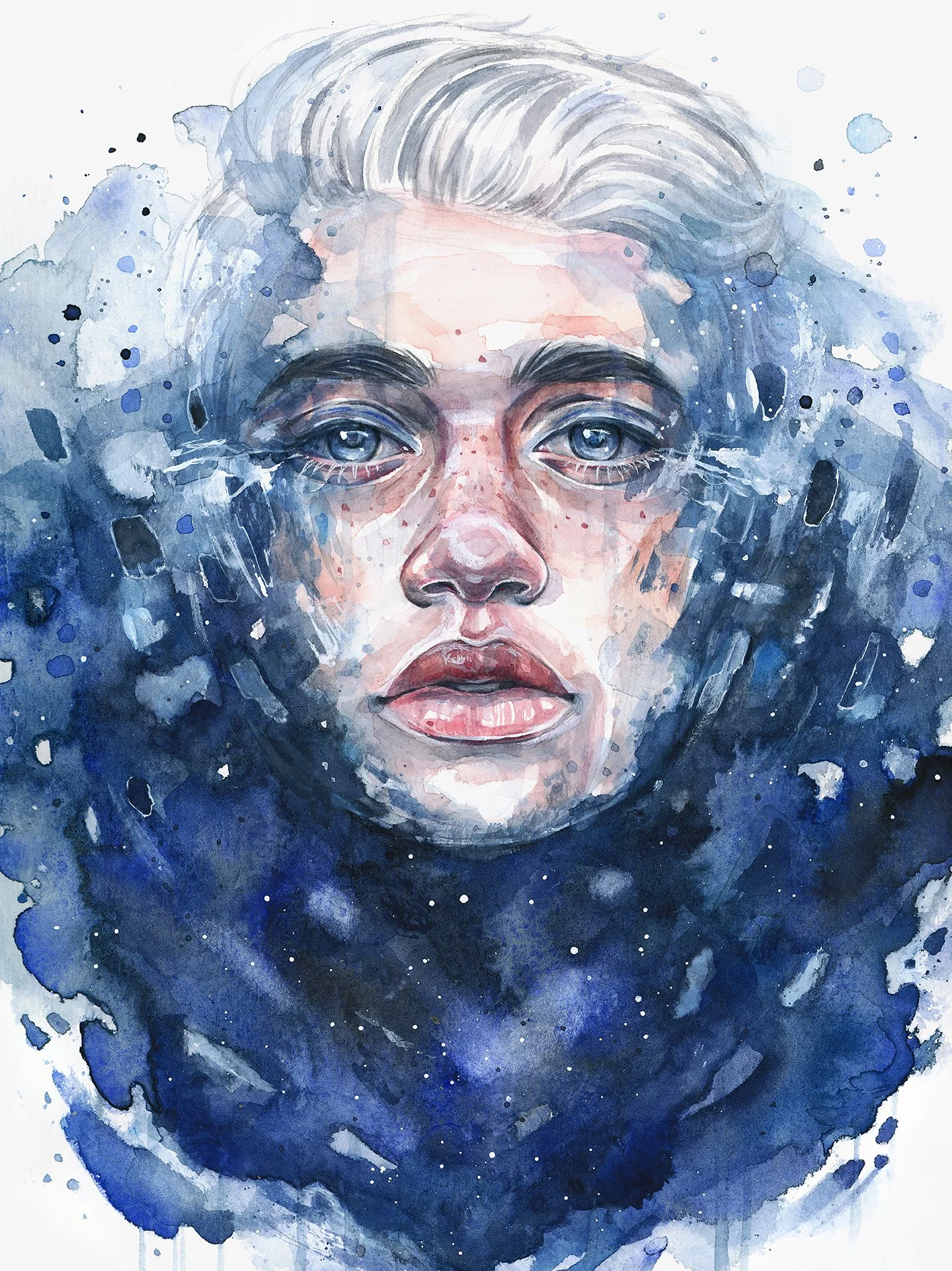 Paralysed
watercolor and acrylic in watercolor sketchbook