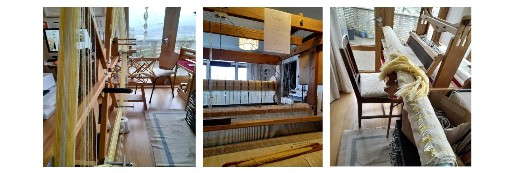 Process - Christine Brimer weave studio.
