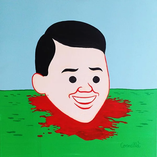 JOAN CORNELLÀ | UNTITLED&nbsp;2017Acrylique on canvas23 3/5 × 23 3/5 in; 60 × 60 cm