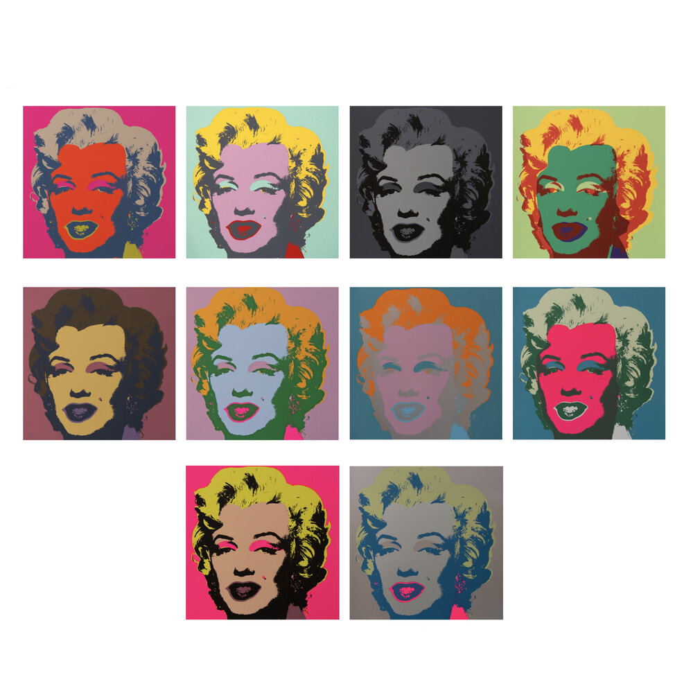 Marilyn Monroe | Andy Warhol (Sunday B. Morning) | Art Gallery Paris|  Nextstreet Gallery