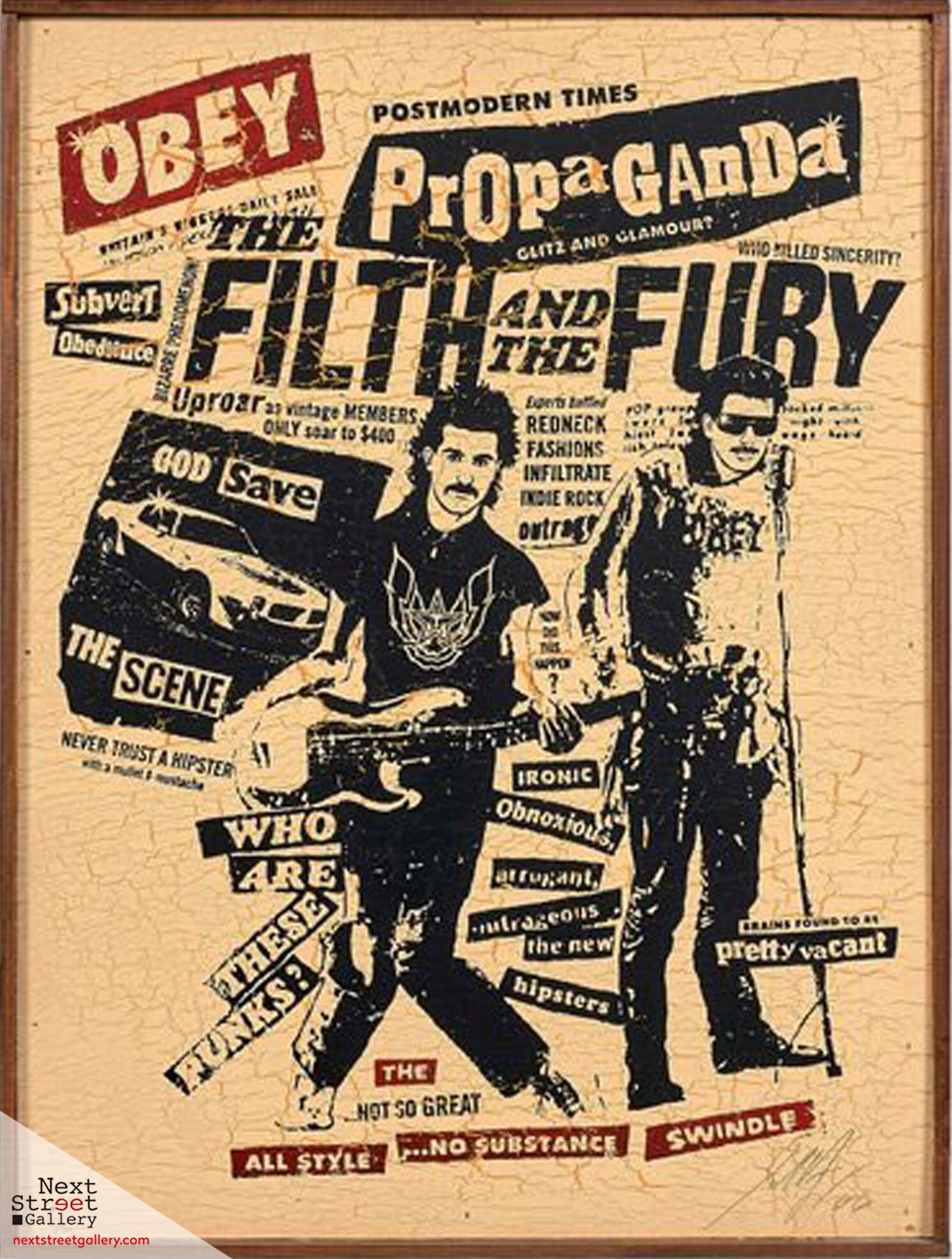 Shepard Fairey I The Filth and the Fury, 2006