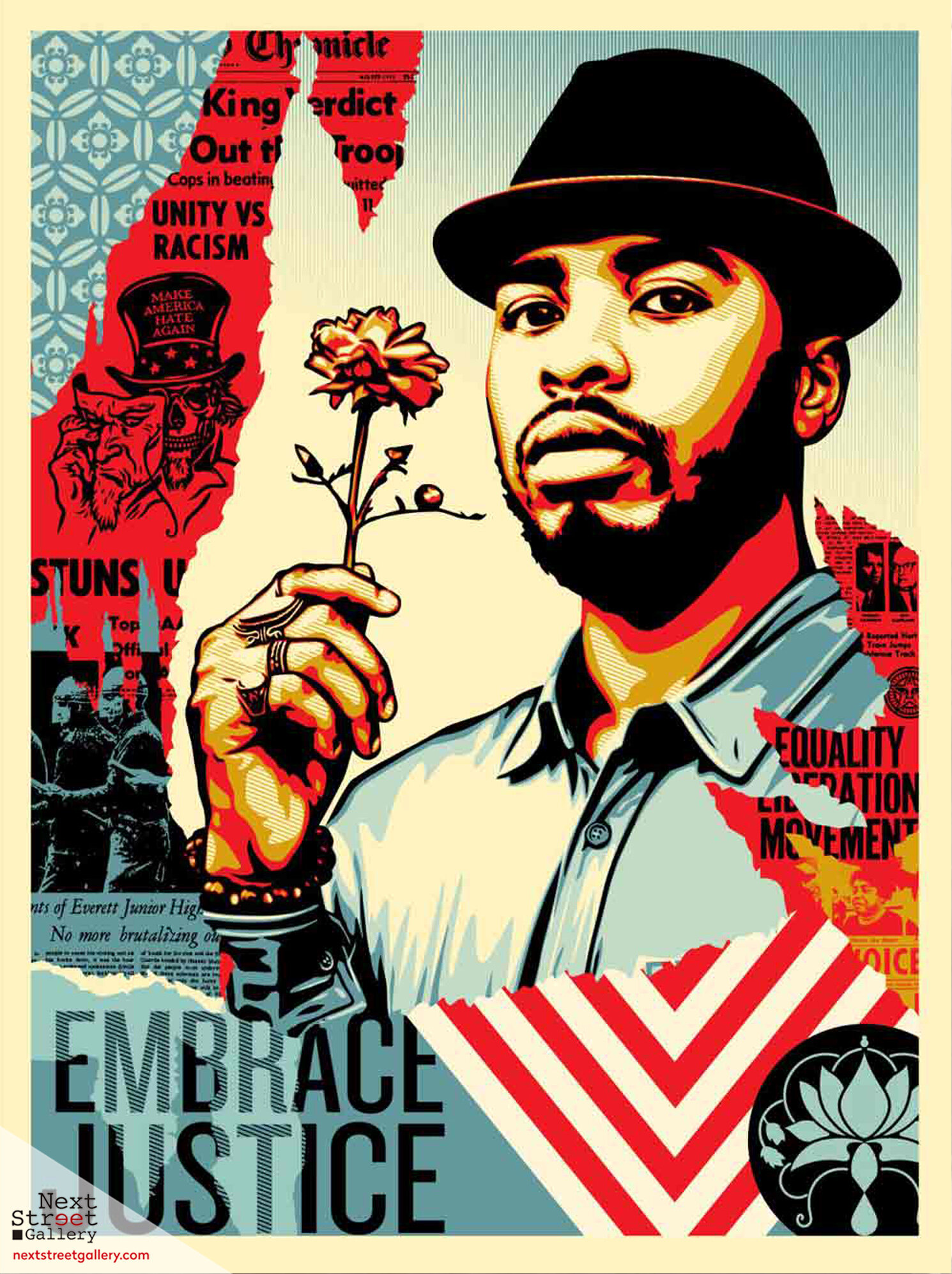 SHEPARD FAIREY | Embrace Justice