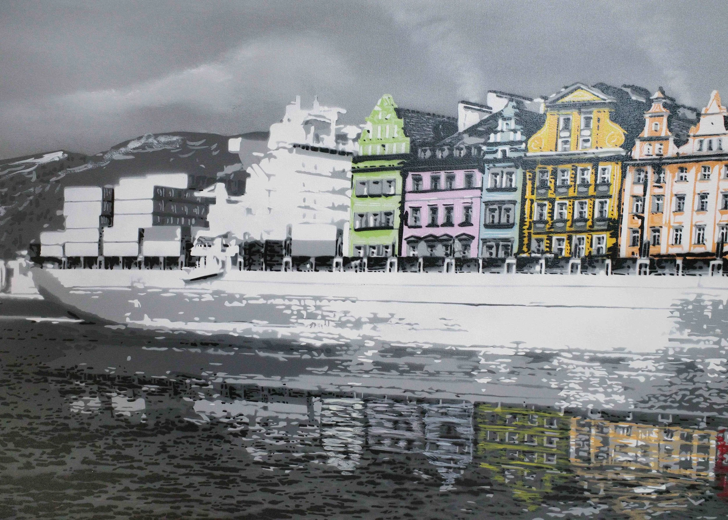 Reappropriation 13 | Kurar_Oil Painting_Details