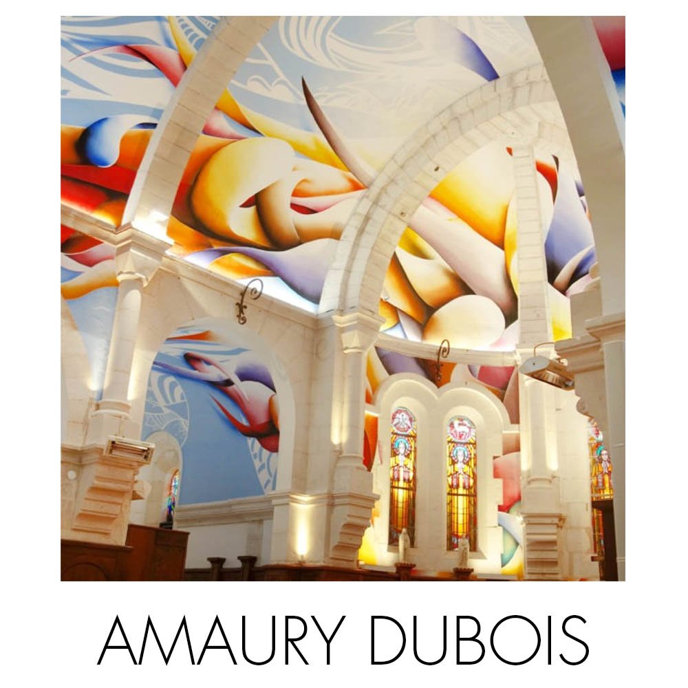 Amaury Dubois NextStreet Gallery, french artist geometric and colorful artwork 