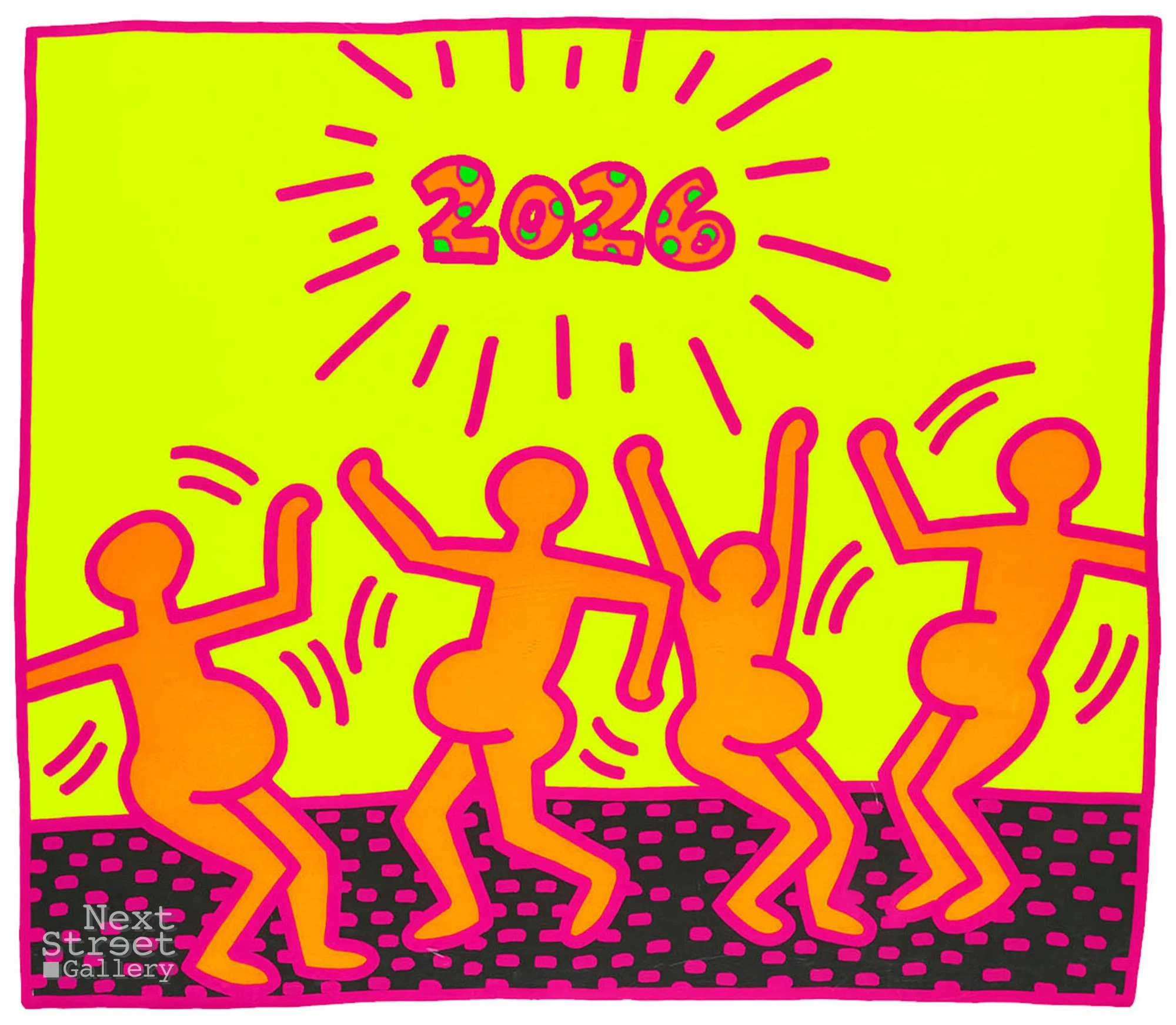 KEITH HARING | FERTILITY 1 (SOLD)