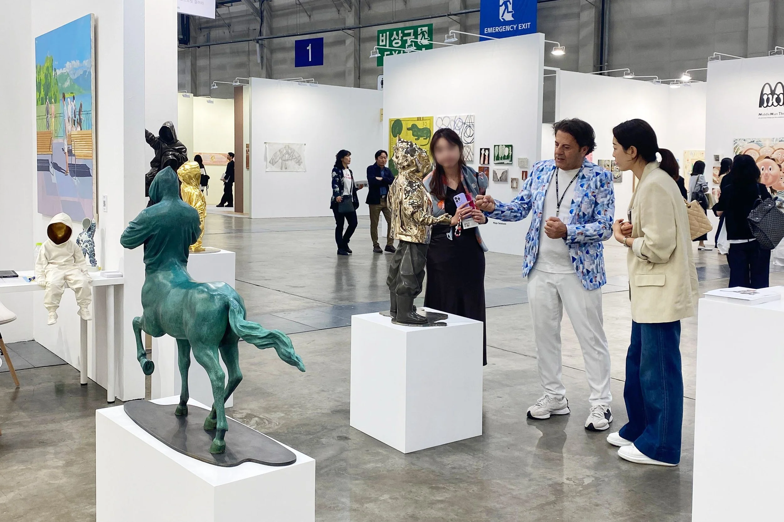 NextStreet Gallery booth at Art Busan 2025
