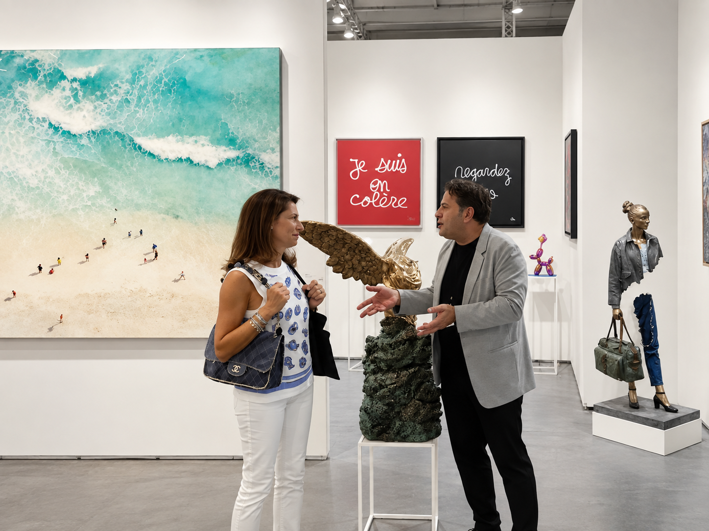 NextStreet Gallery Booth at SCOPE ART MIAMI 2022