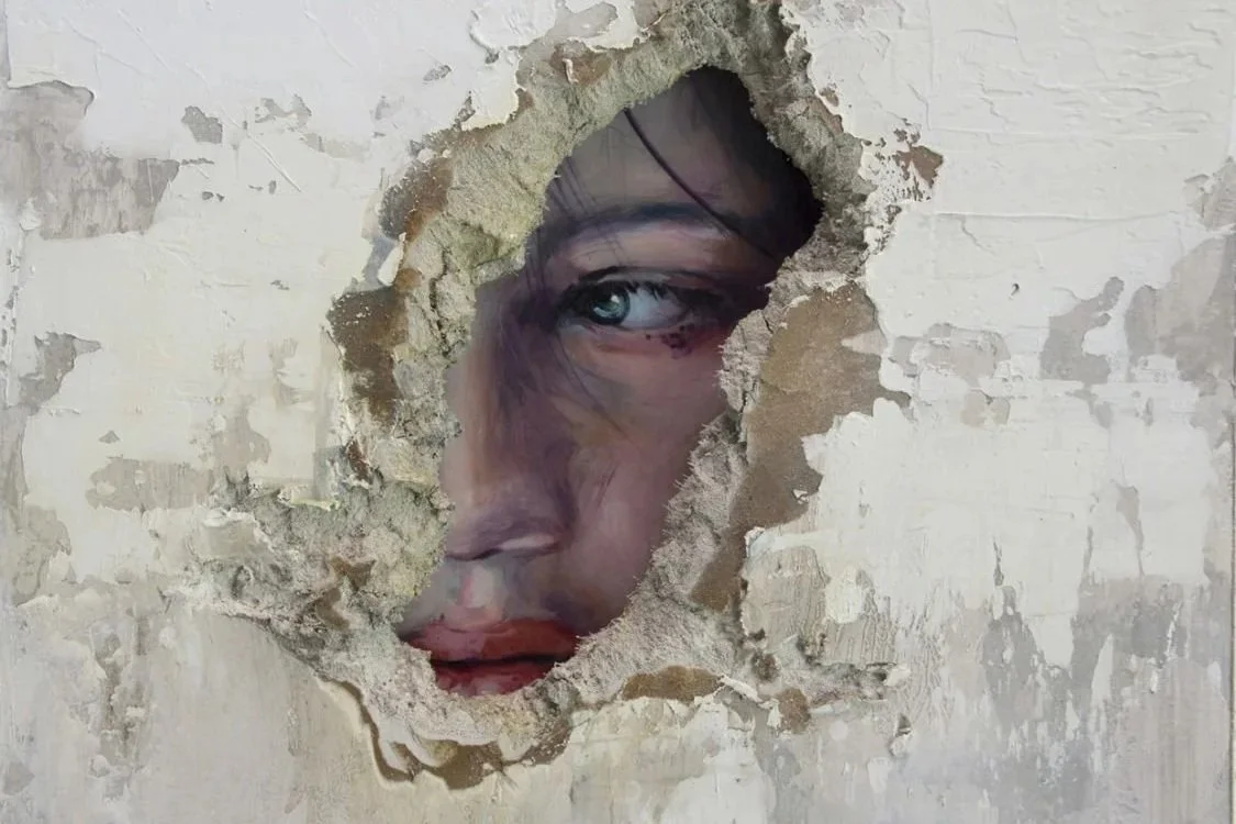 Set Me Free, Painting by Juan Miguel Palacios featured in the Isolated solo exhibition at NextStreet Gallery, Paris, 2018