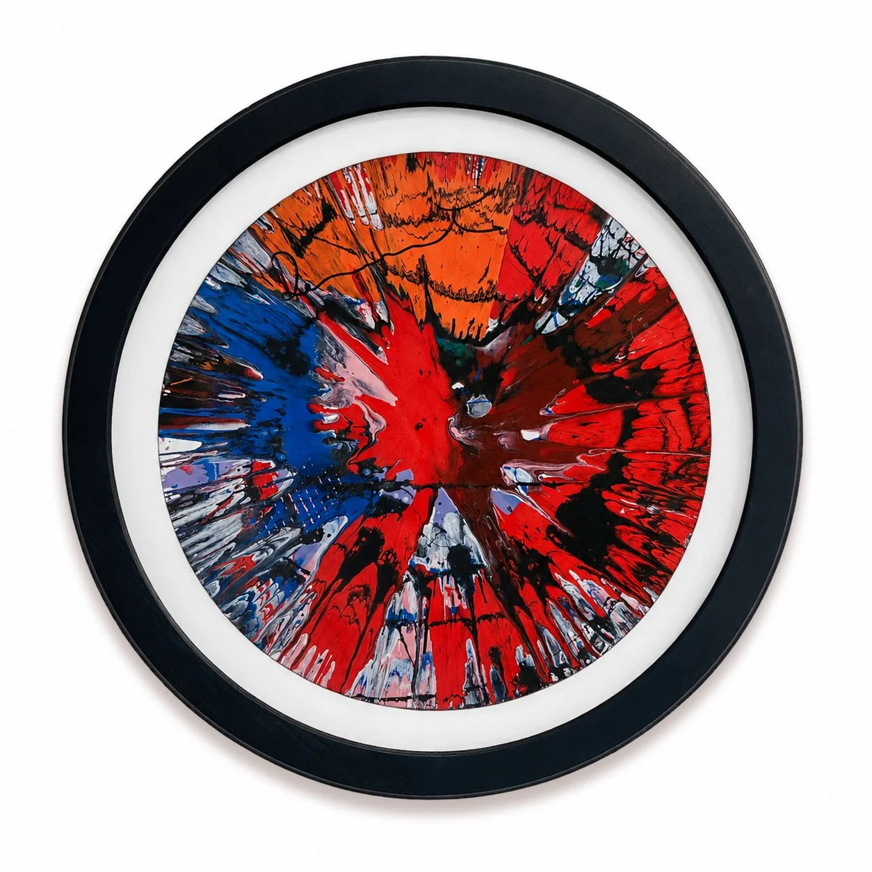Spin Painting Circle_Damien Hirst_NextStreet Gallery_framed.jpg