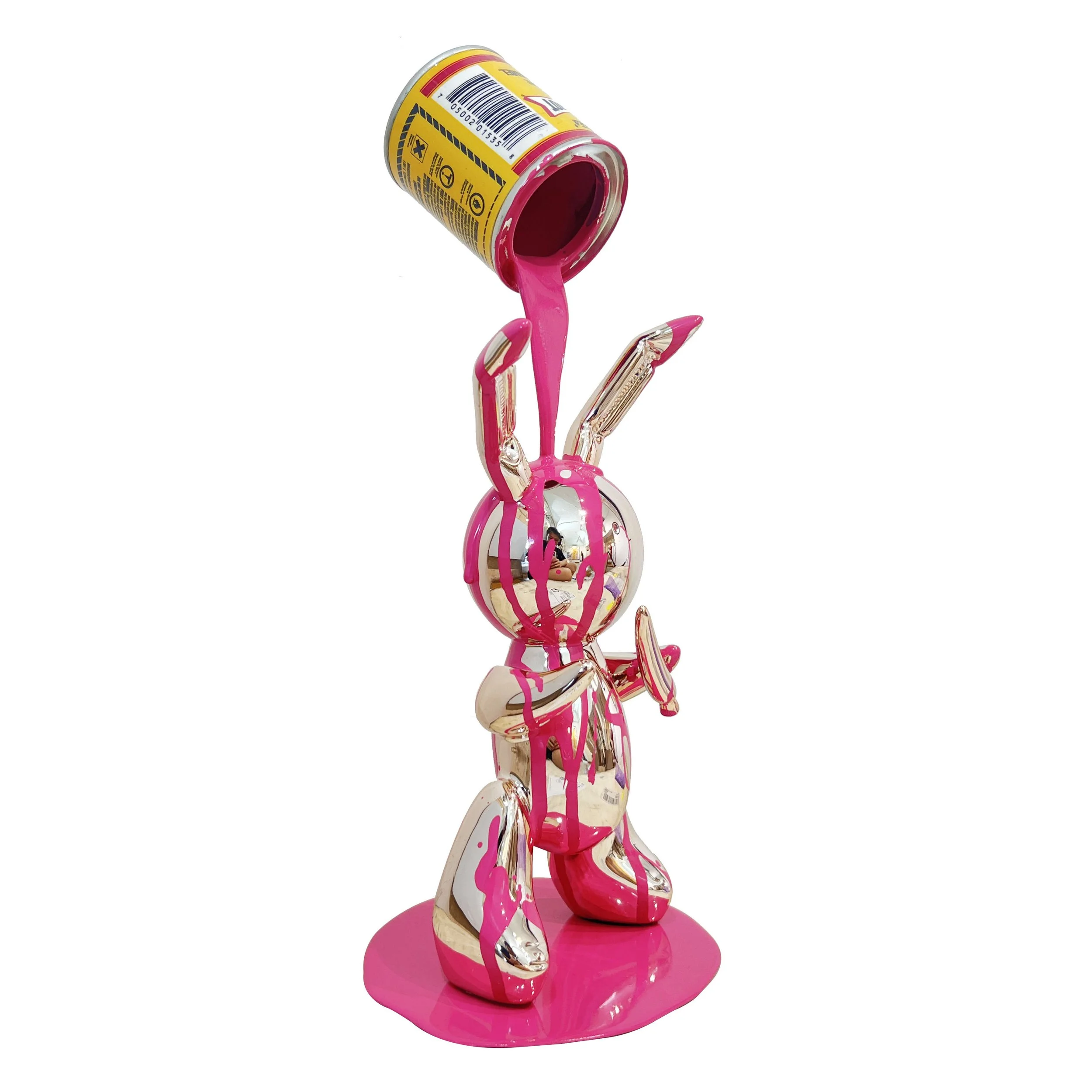 MINI RABBIT_JOE SUZUKI_SILVER MAGENTA_NEXTSTREET GALLERY_2.jpg