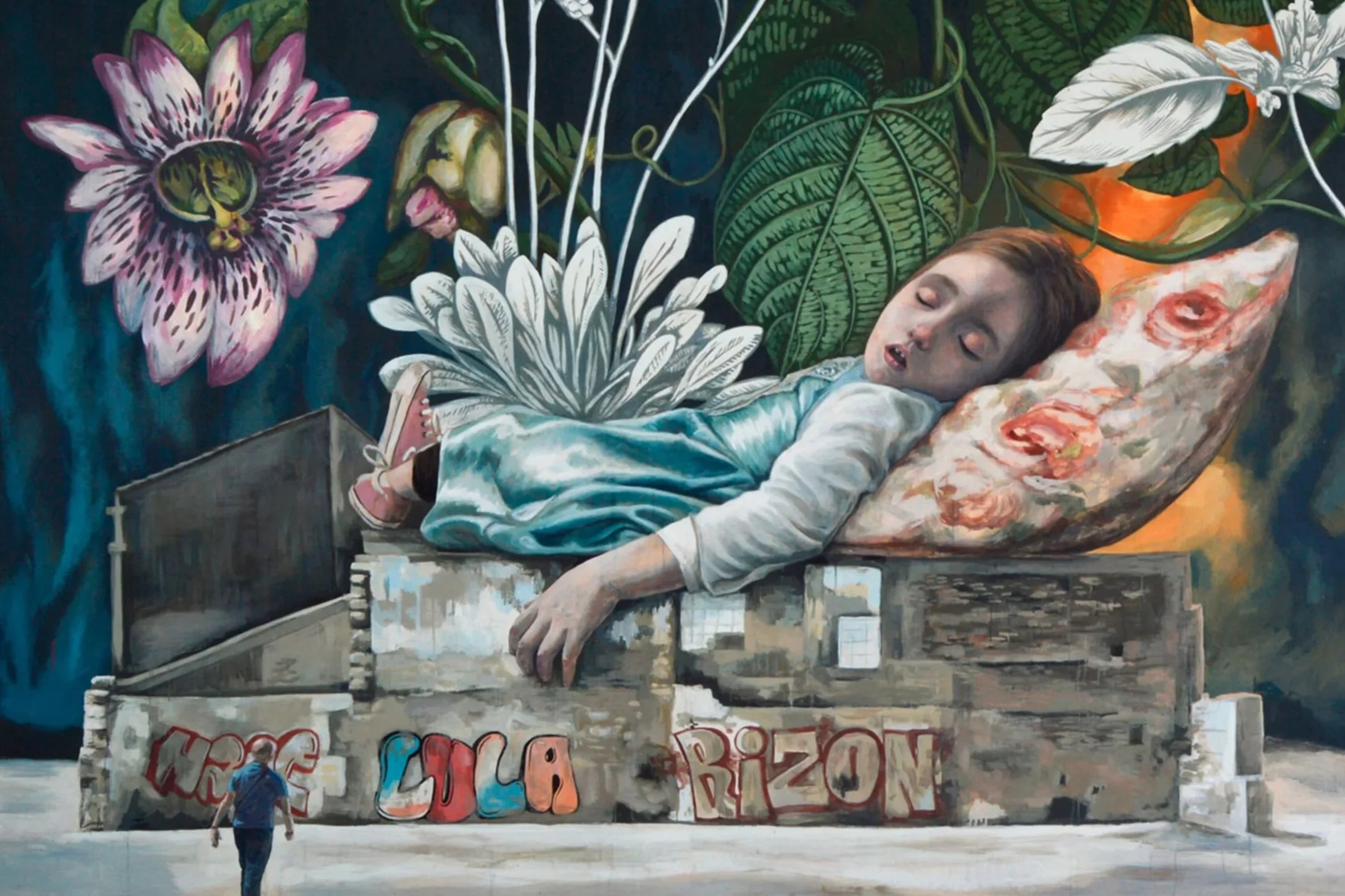 Artwork by Lula Goce featured in her solo exhibition at NextStreet Gallery, Paris, 2018
