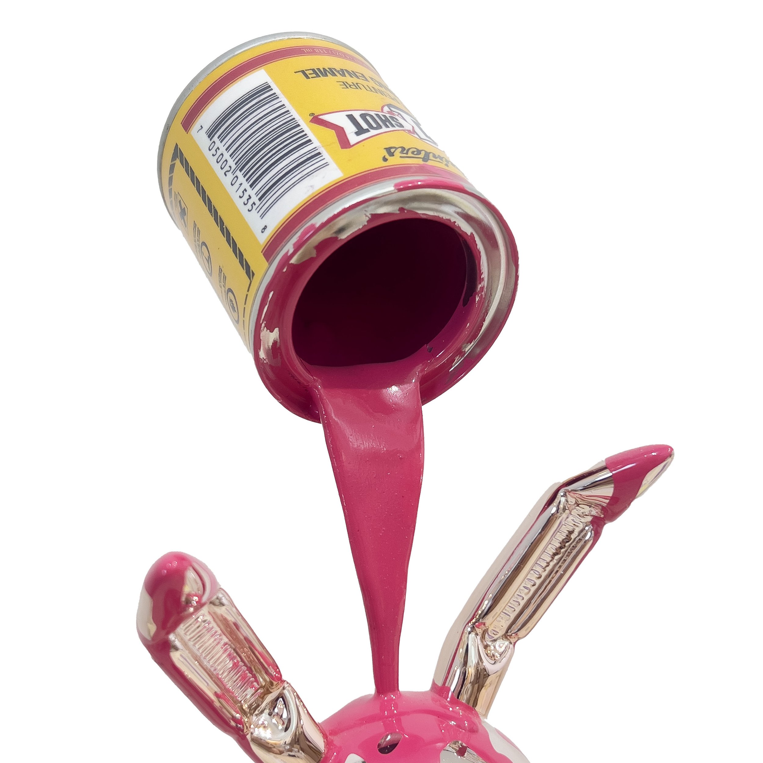 MINI RABBIT_JOE SUZUKI_SILVER MAGENTA_NEXTSTREET GALLERY_3.jpg
