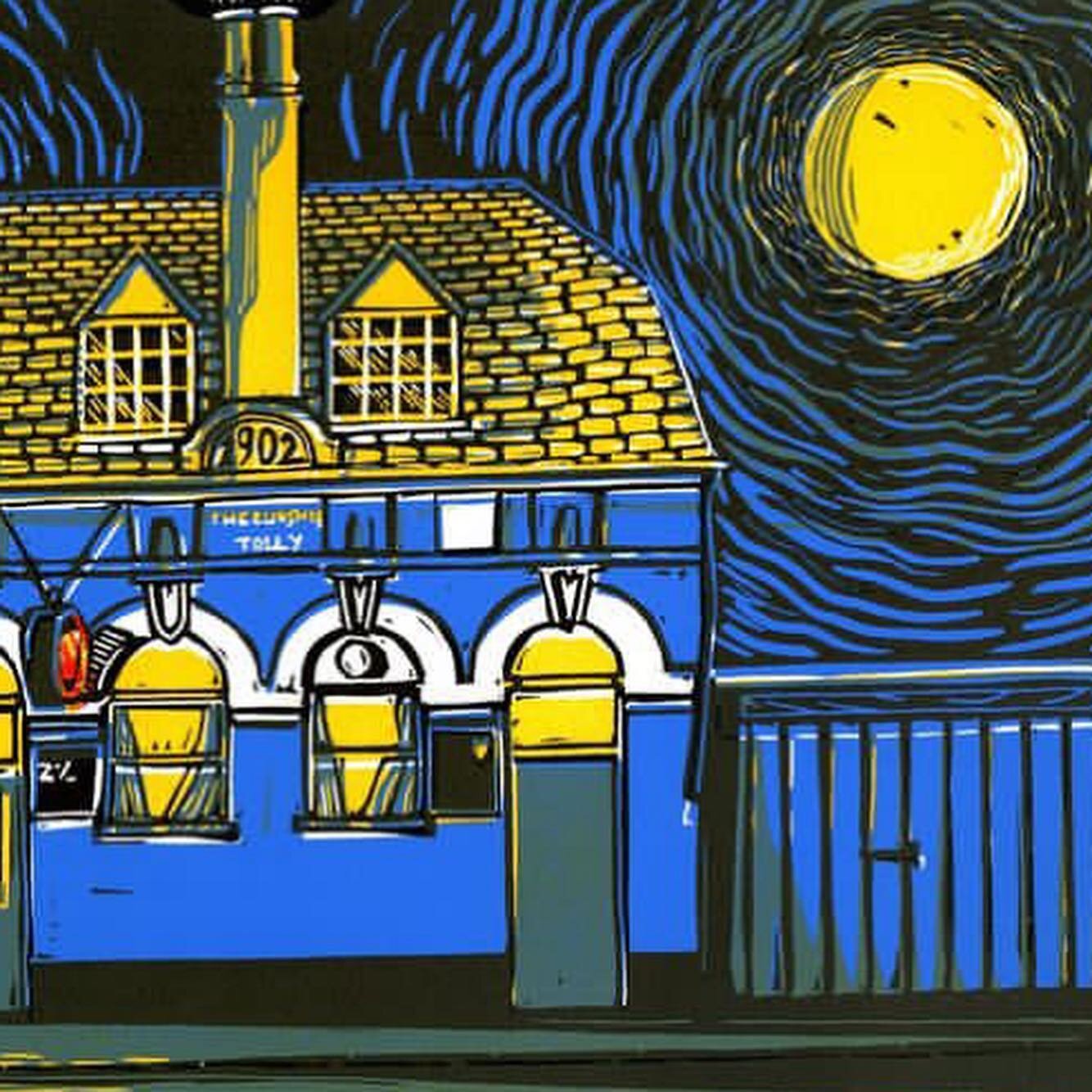Topsham
Illustration and Print Fair
Sunday 11 September
10.30 - 4.00pm
Matthews Hall, Topsham, Devon

Exhibitor no 18
Simon Bor

We&rsquo;re thrilled to welcome Simon Bor to the Fair and his amazing linocuts. His series of lost music venues and the a