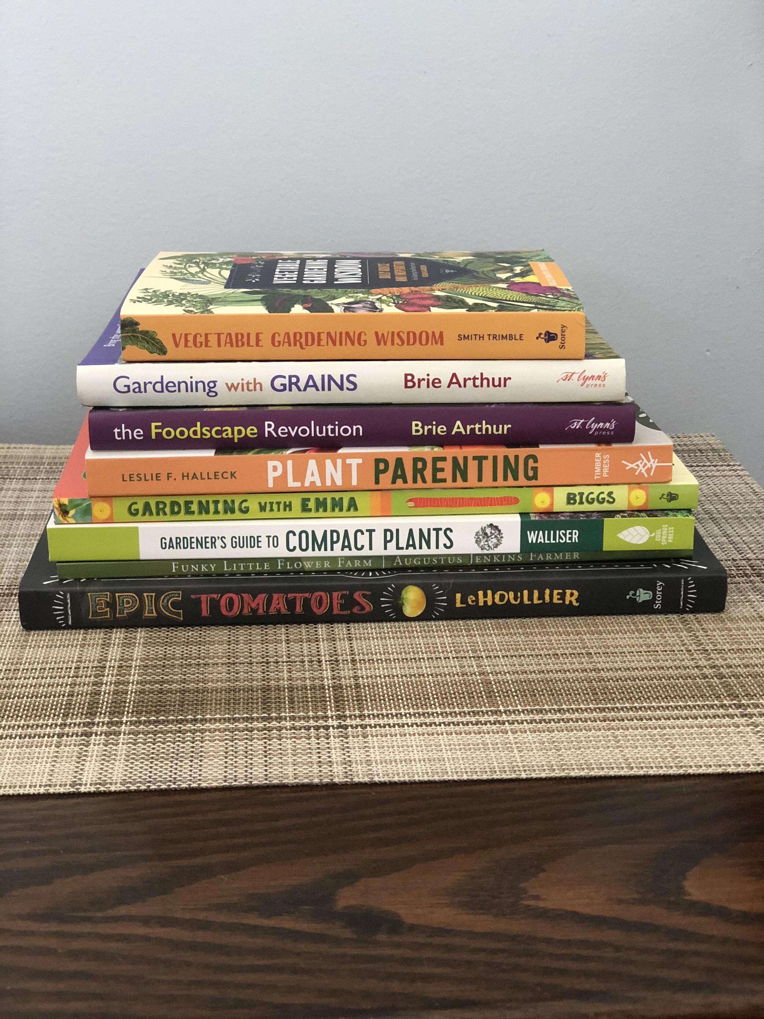 Brie's Favorite Gardening Books