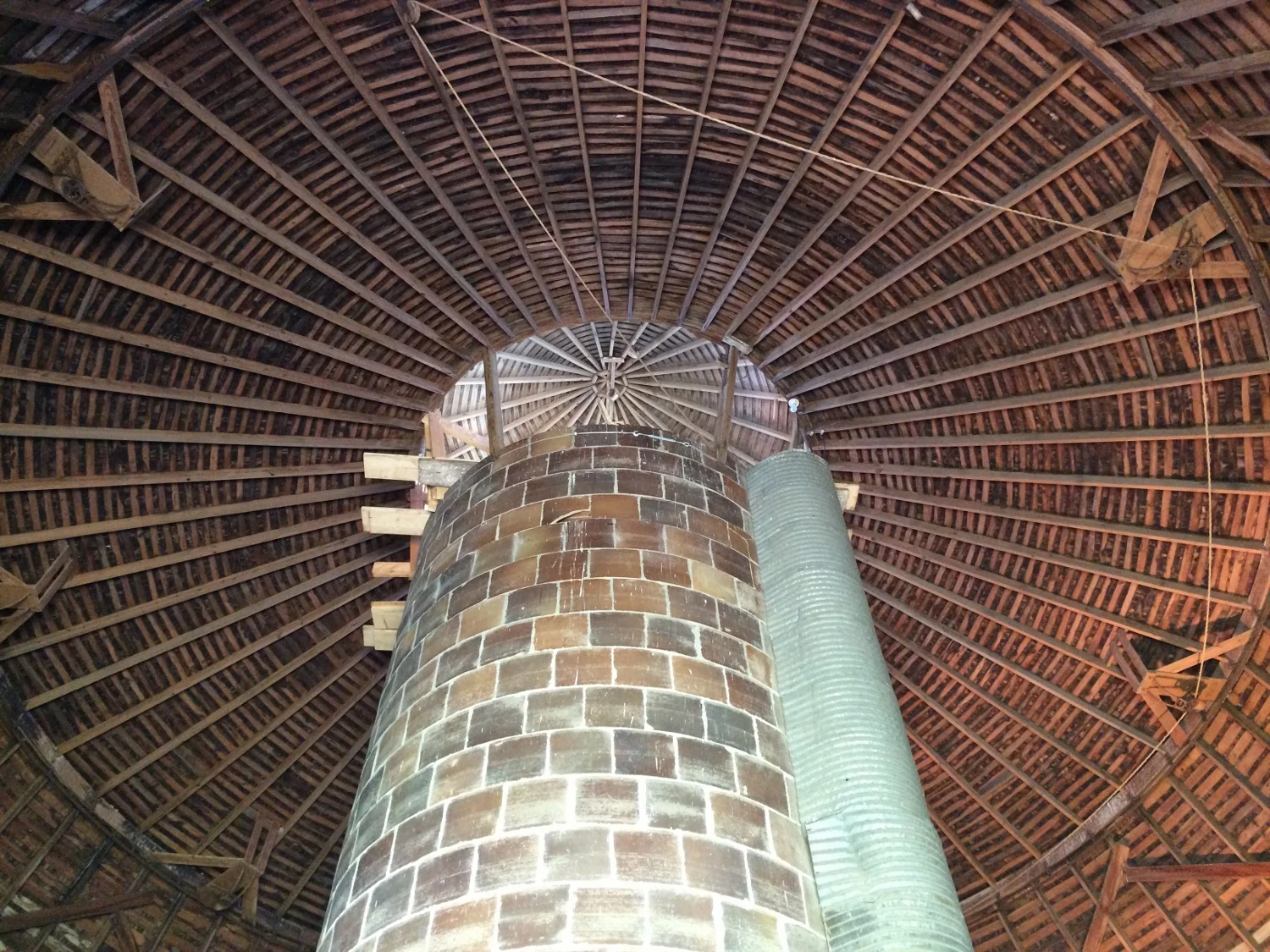 Ceiling of the Robbin Round Barn