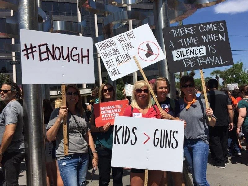 In downtown Orlando, FL. March 24th, 2018. credit: Madison Bernath