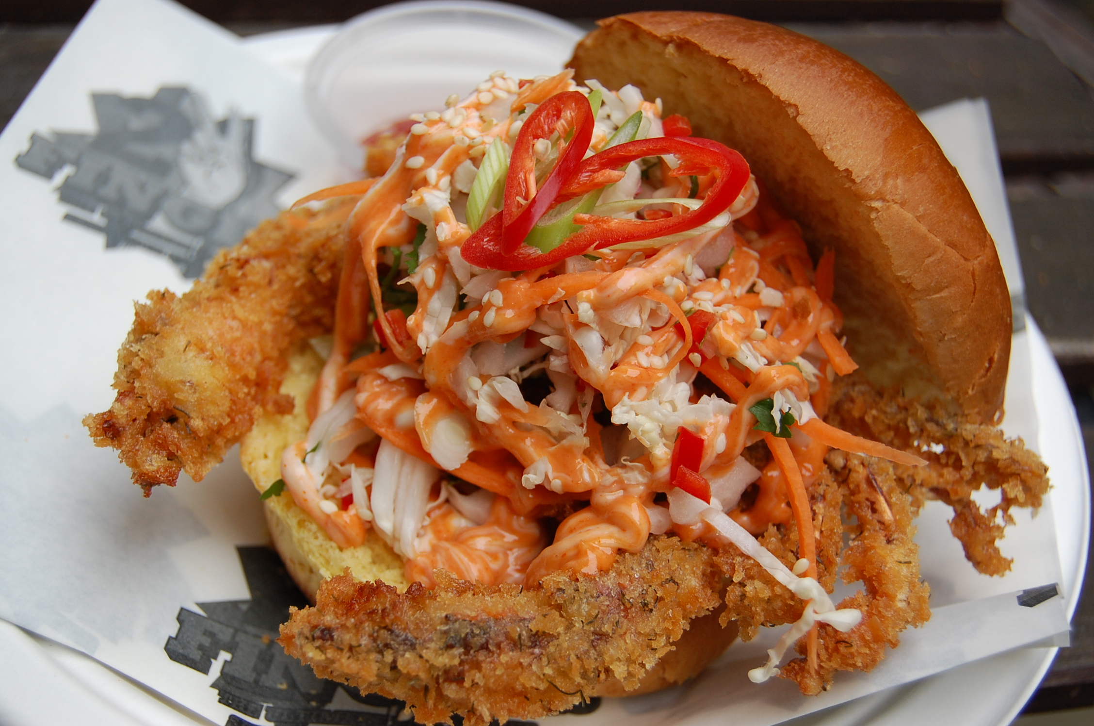 SOFT SHELL CRAB BURGER