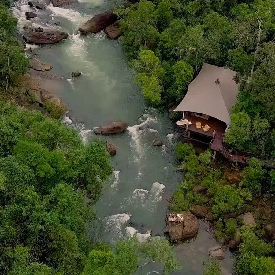 POSTCARD FROM CAMBODIA Next in our #BoutecoWorldStories, we report from the Southern Cardamom National Park courtesy of @BillBensley:
⠀⠀⠀⠀⠀⠀⠀⠀⠀
“In the post-Covid world, our heroes of conservation at Shinta Mani Wild — the @wildlife_allia