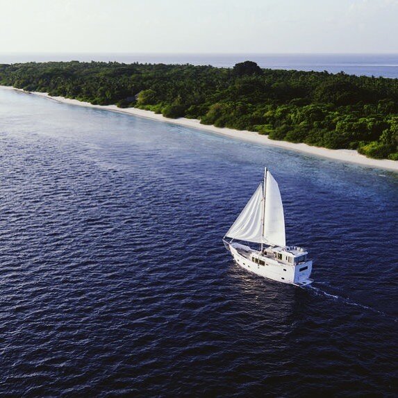 We&rsquo;re still feeling blue &mdash; in a good way. Dreaming about the Indian Ocean where #SonevaInAqua drops anchor at deserted islands inviting guests to head snorkelling in hidden coves or pause to relax on deck to watch the sun set on a watery 