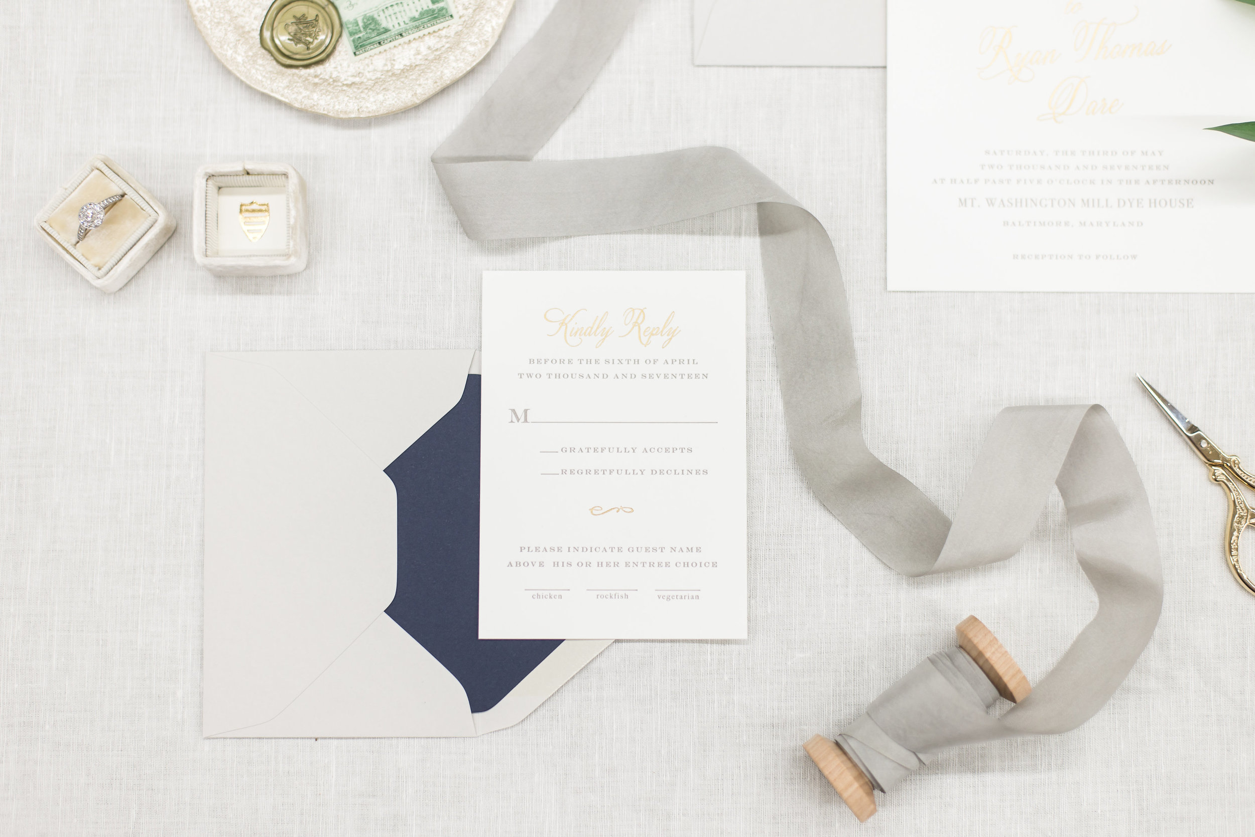 HOW TO WRITE YOUR WEDDING RESPONSE CARD — Third Clover - Fine