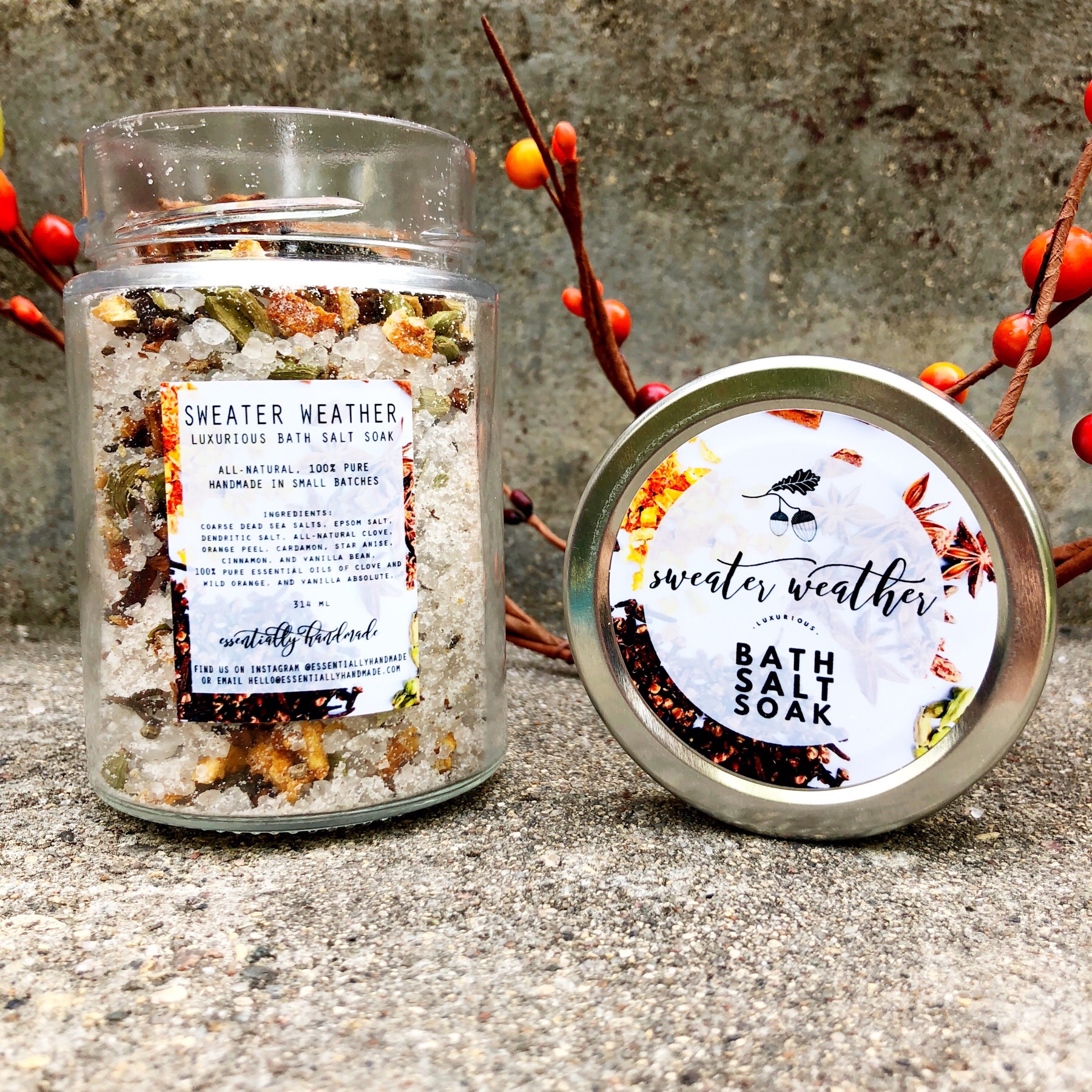 Sweater Weather Luxe Bath Salt Soak