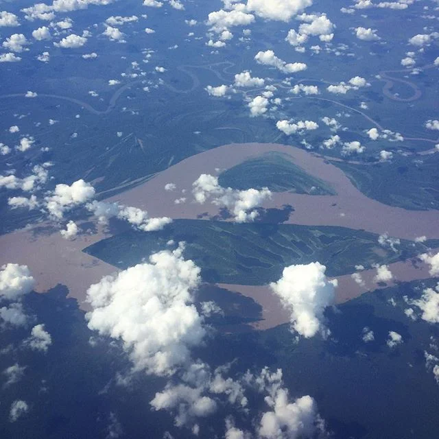 The Amazon river flowing through Brazil. It is only from the air you can truly see the magnitude of this rainforest a breathtaking sight.  #rainforest #now #brazil #amazon #jungle #biodiversity #incredible #lungsoftheplanet #pact #peruvianamazoncorri