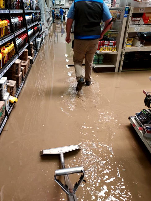 Commercial Water Main Break