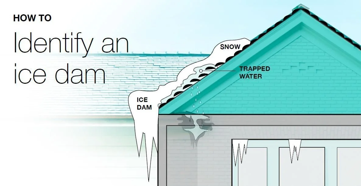 The dreaded "Ice Dam" now what?