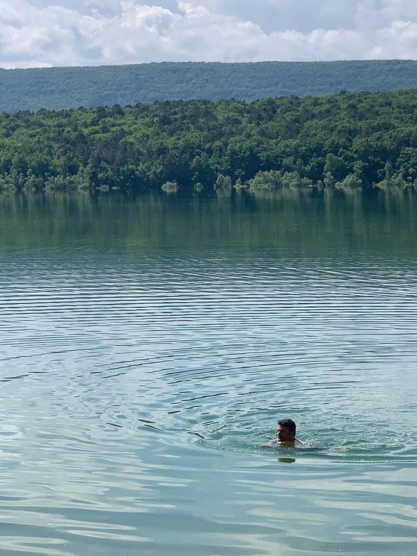 Lake swim yesterday, hardly a soul around&hellip; 

#wildswimming #springtime #occitanie #domainedecapies