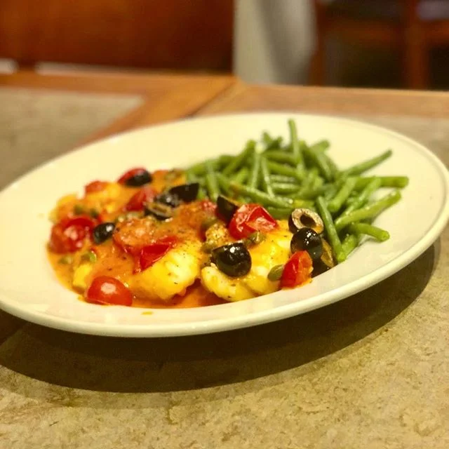 This week we have some delicious new specials on the board. Fish is delivered fresh, straight from Billingsgate Market...This one is our fillet of fresh monkfish, pan fried in a tomato sauce, with black olives and capers  #sw11 #battersea #battersear