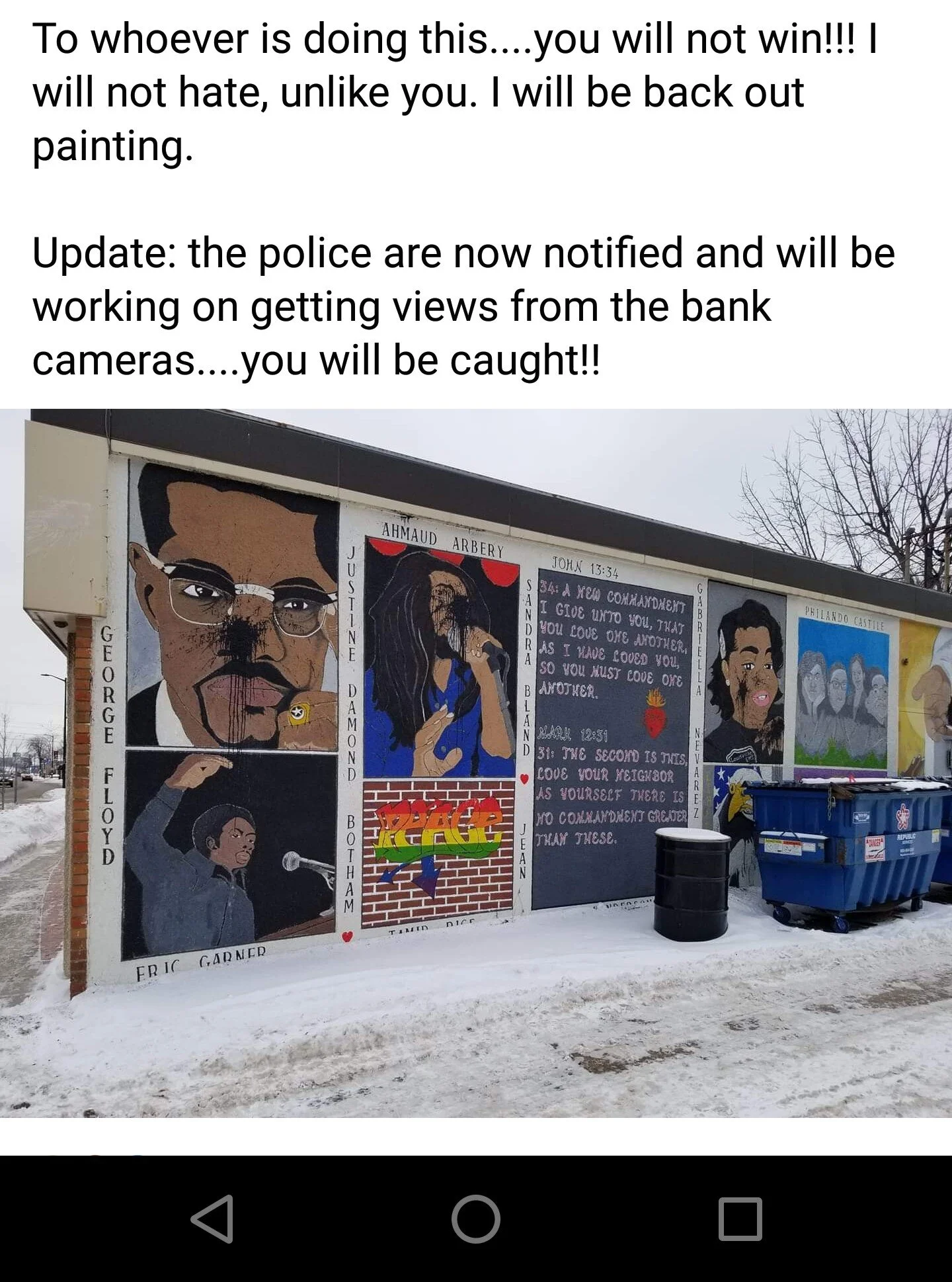 "Blessing in a Time of Violence" - Faith Reflection