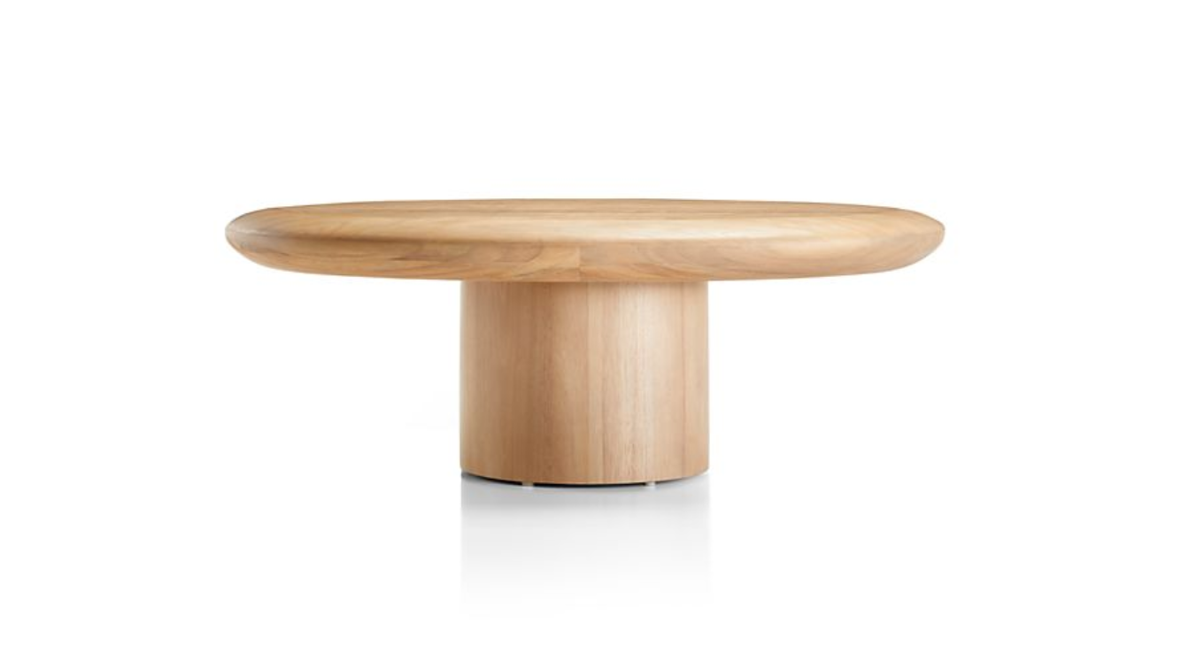 2. Wooden oval table from the Leanne Ford collection at Crate and Barrel. This whole collection makes me want to cry happy tears.