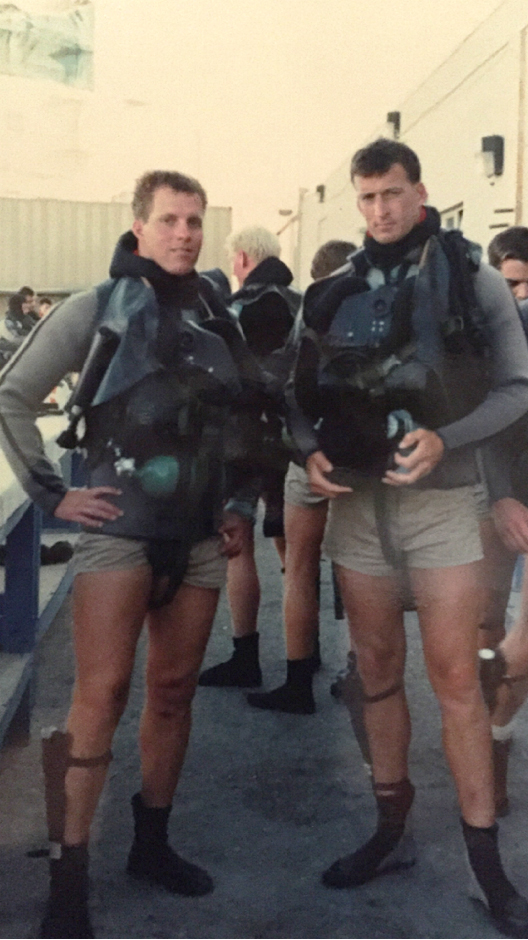 Captain Tom Chaby in active duty