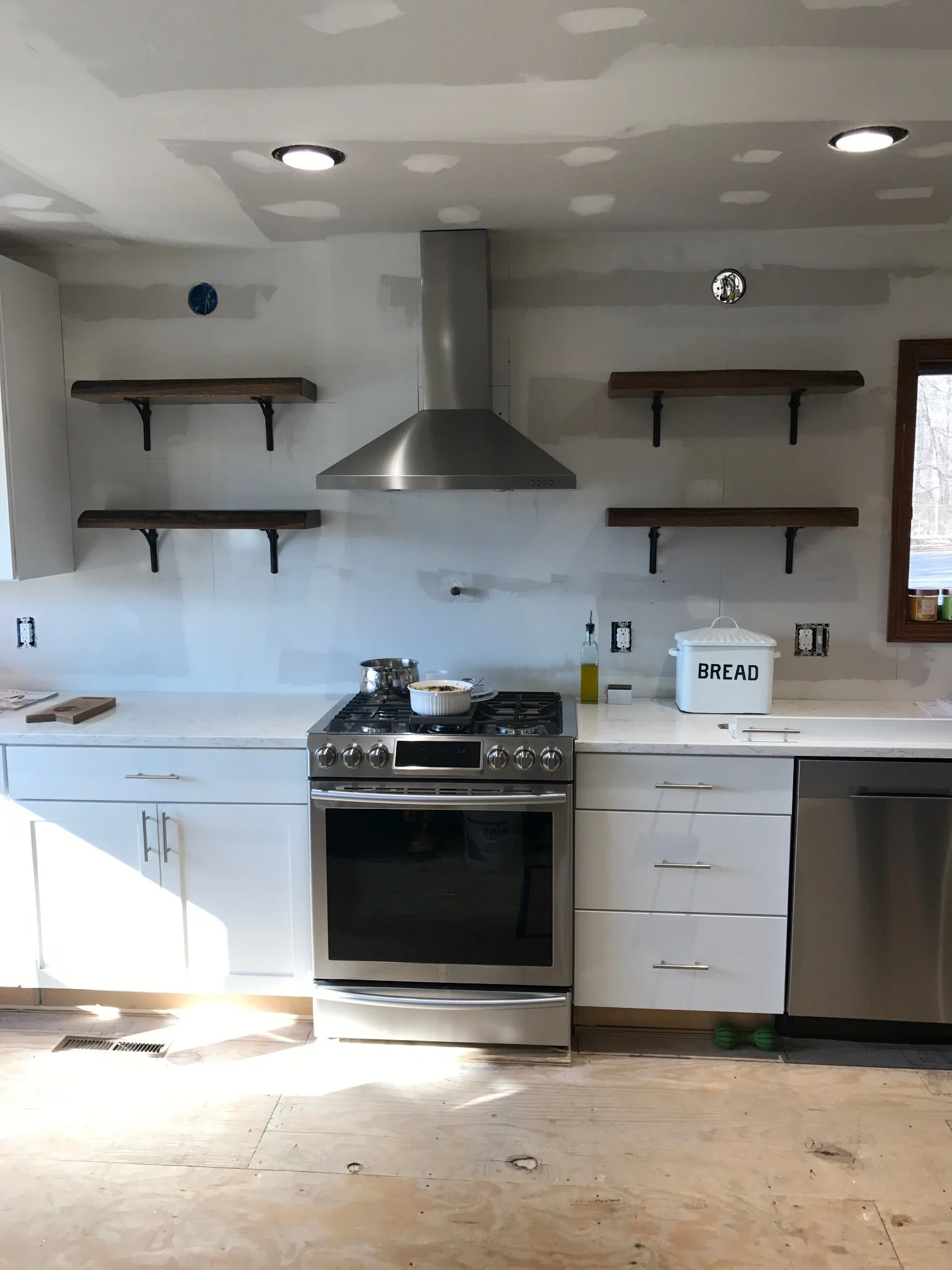 An update on our kitchen -- two and a half months later!