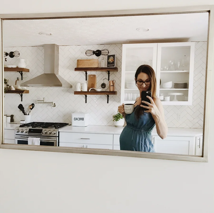 26 weeks in our kitchen that is ALMOST done!!