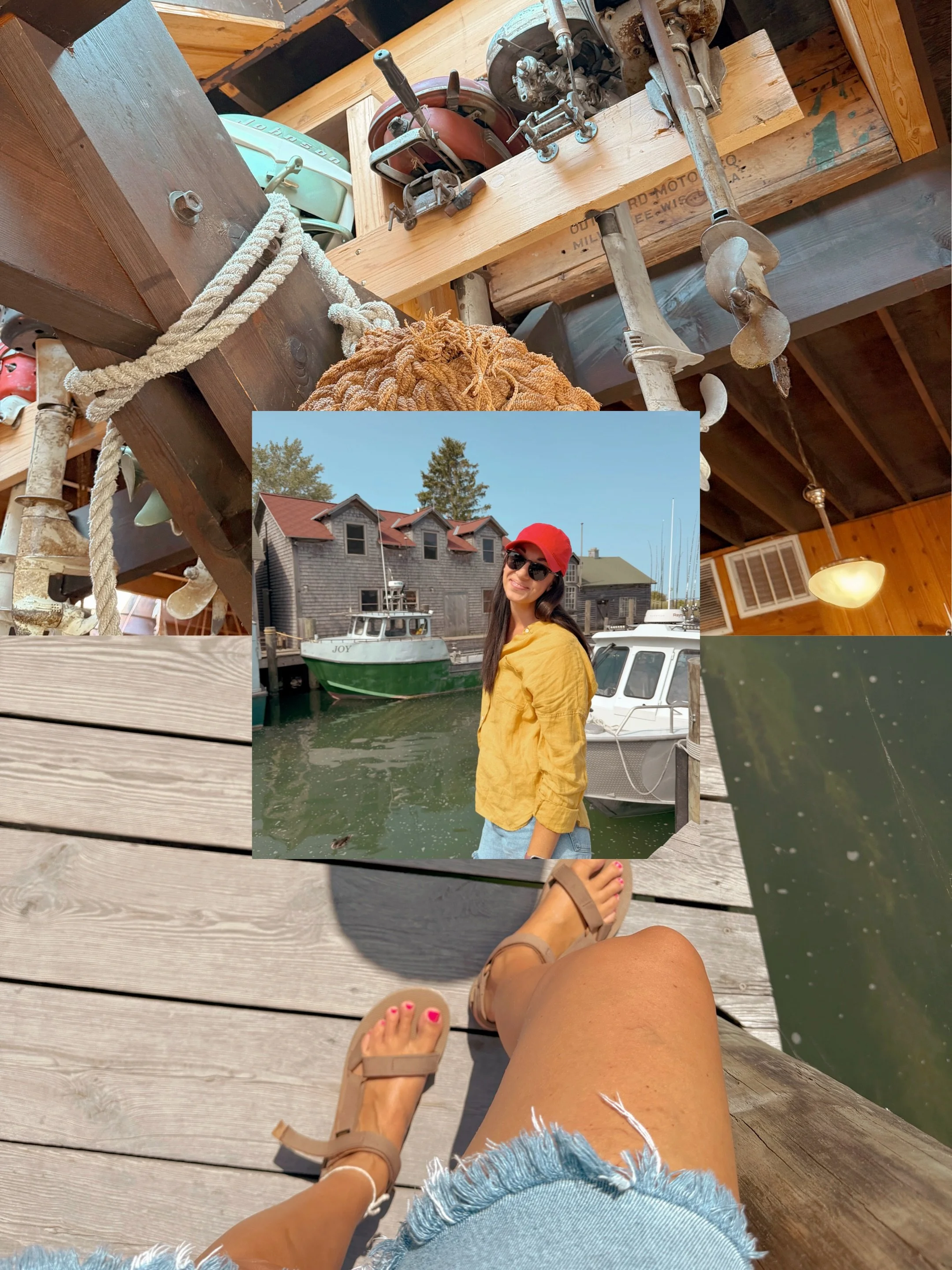 📍 Historic Fish Town Leland, MI

A town so quaint. Good food. Good shopping. A must see 🫶🏻

P.S. Obsessed with renting my clothes from @nuuly when we travel. Always something fun and &ldquo;new&rdquo; to wear but sustainable. #cluubnuuly #shopnuul