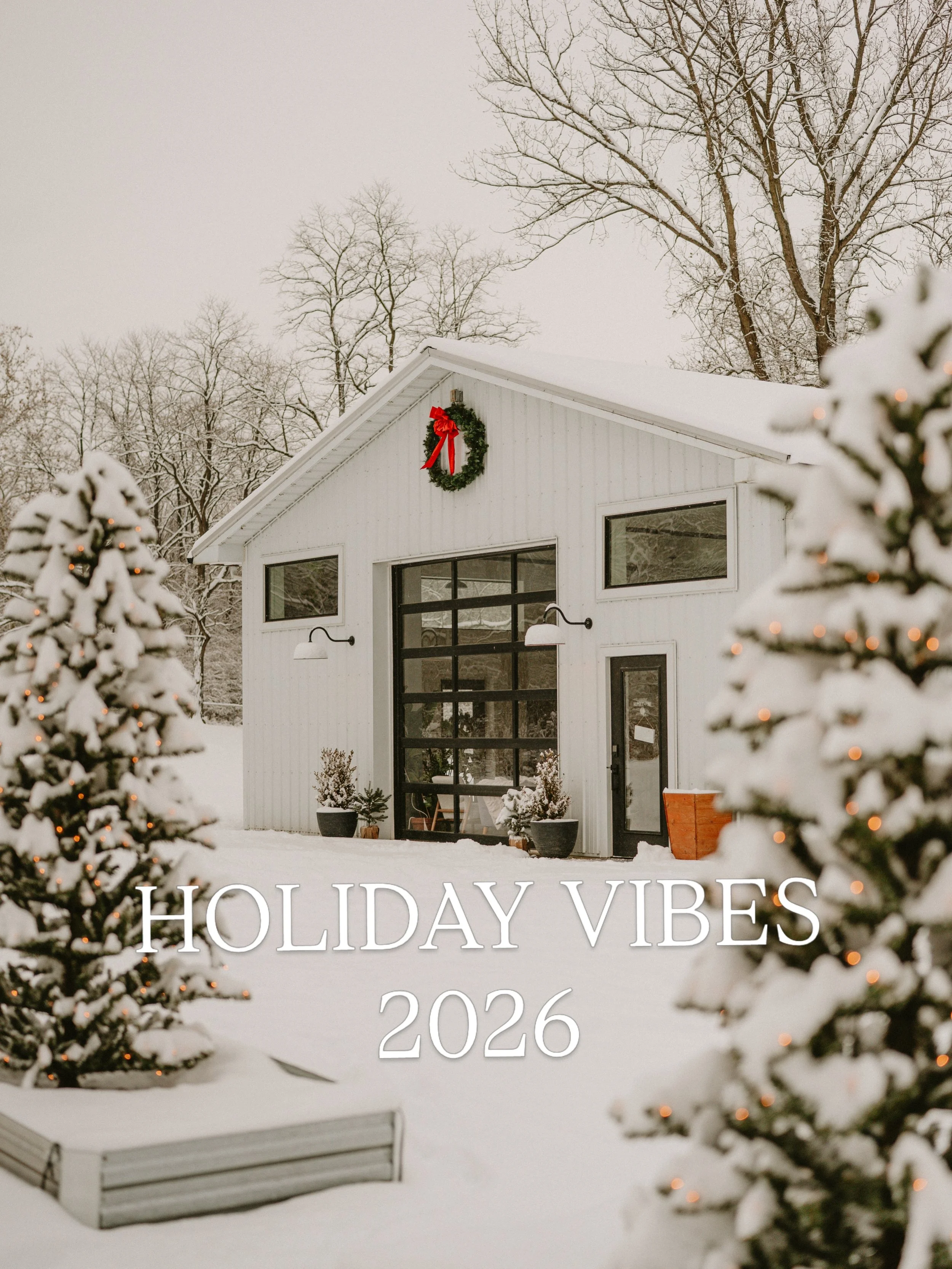 ✨ 🌲 Holiday hours at both studios are officially LIVE for booking! ✨ 🌲 

!!Link in bio to book!!

Some important information for the 2026 holiday season:
&bull;October 31 - December 26th
&bull;The Barn will have RED this year. Going for 90&rsquo;s 
