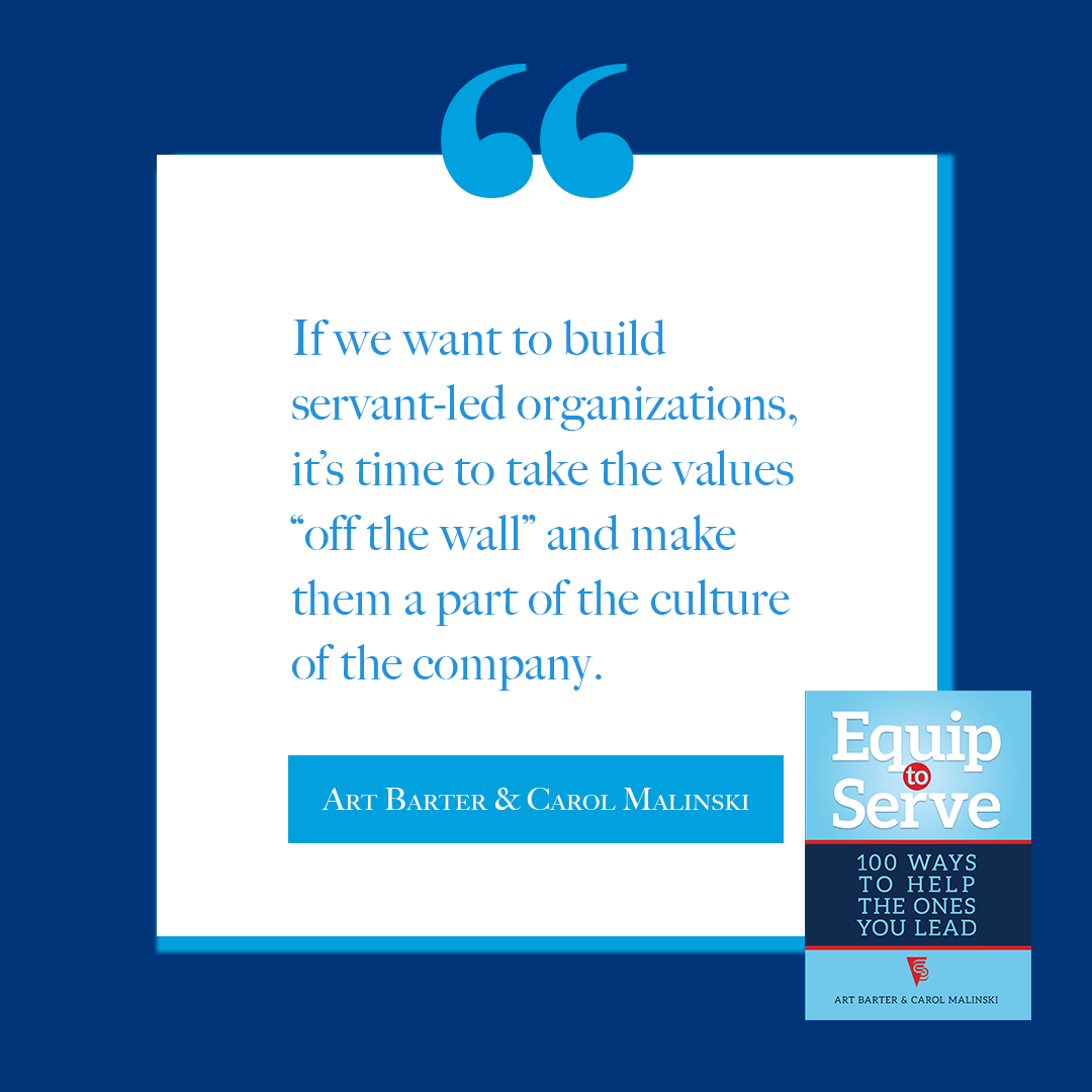 If We Want to Build Servant-led Organizations...