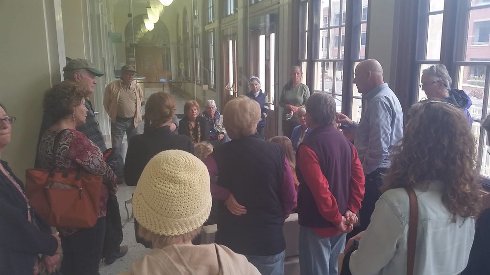 Our friends in Grand Junction visiting their Members of Congress' offices on the #TaxScam