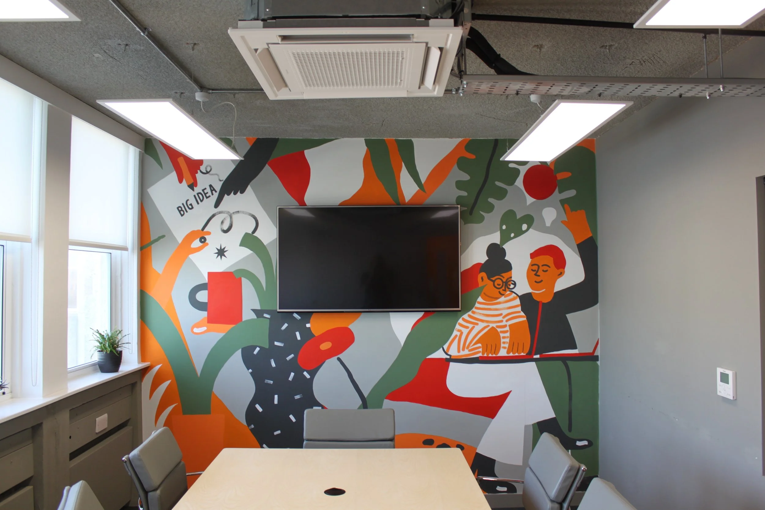 Creative meeting rooms