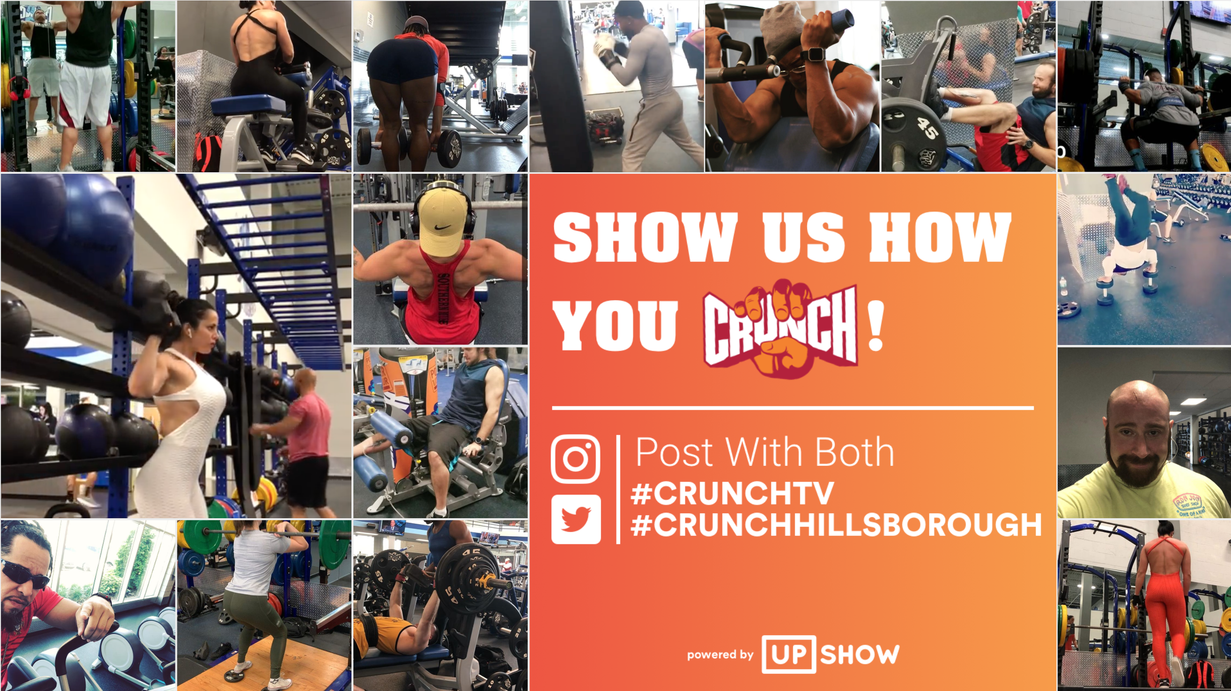 Engage members at your fitness club by transforming your TVs into social media displays.
